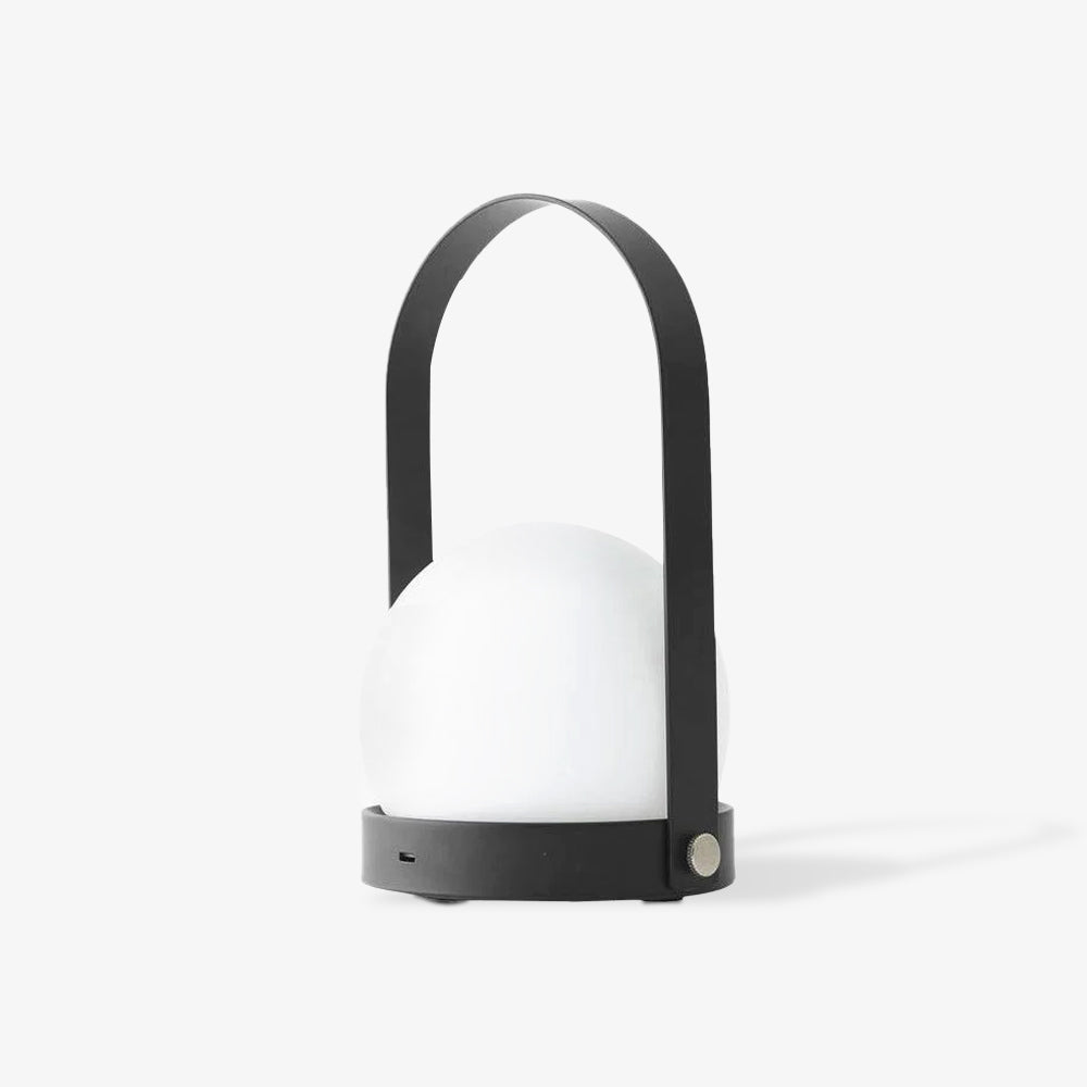 Zenon Glass Minimalist Table Lamp-Neutral Decor