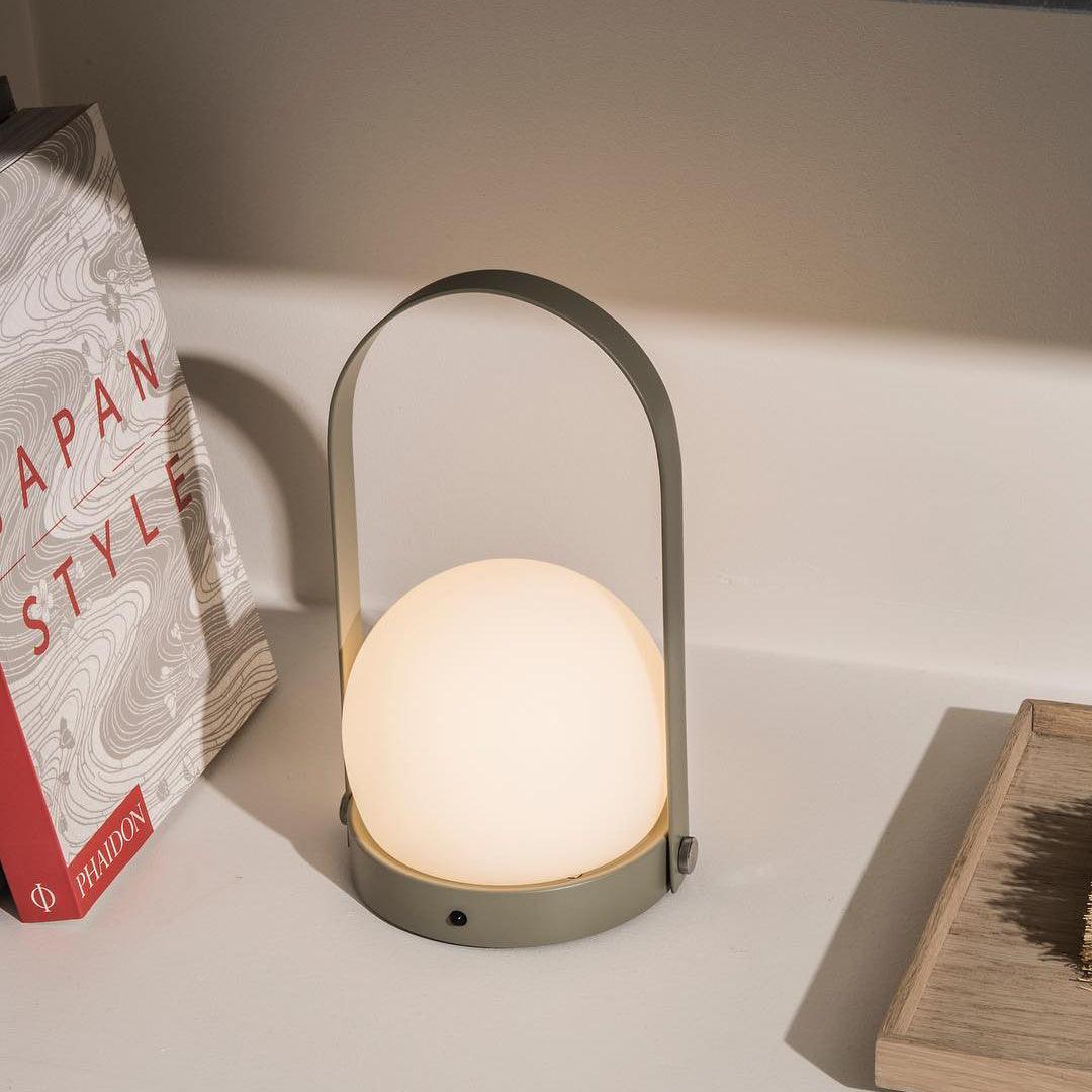 Zenon Glass Minimalist Table Lamp-Neutral Decor