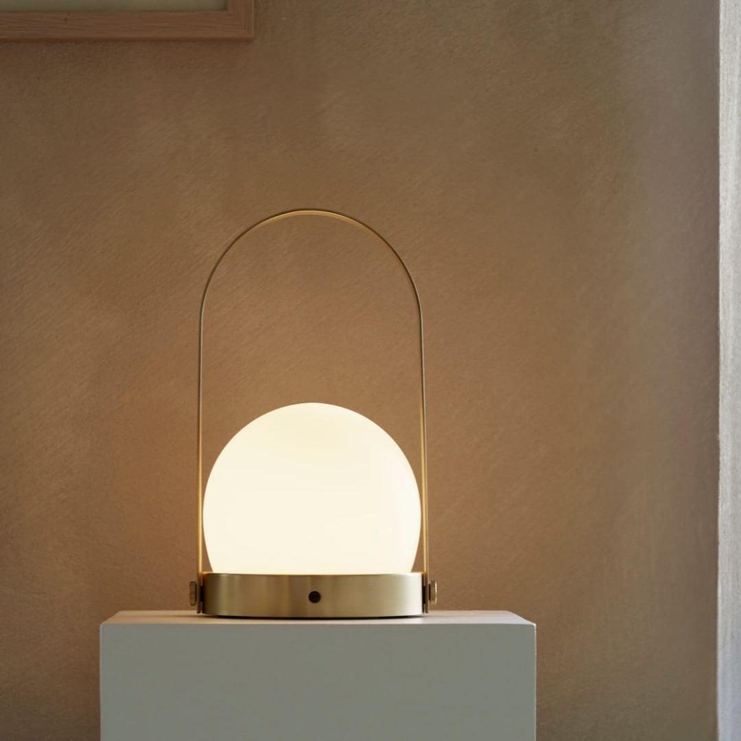 Zenon Glass Minimalist Table Lamp-Neutral Decor