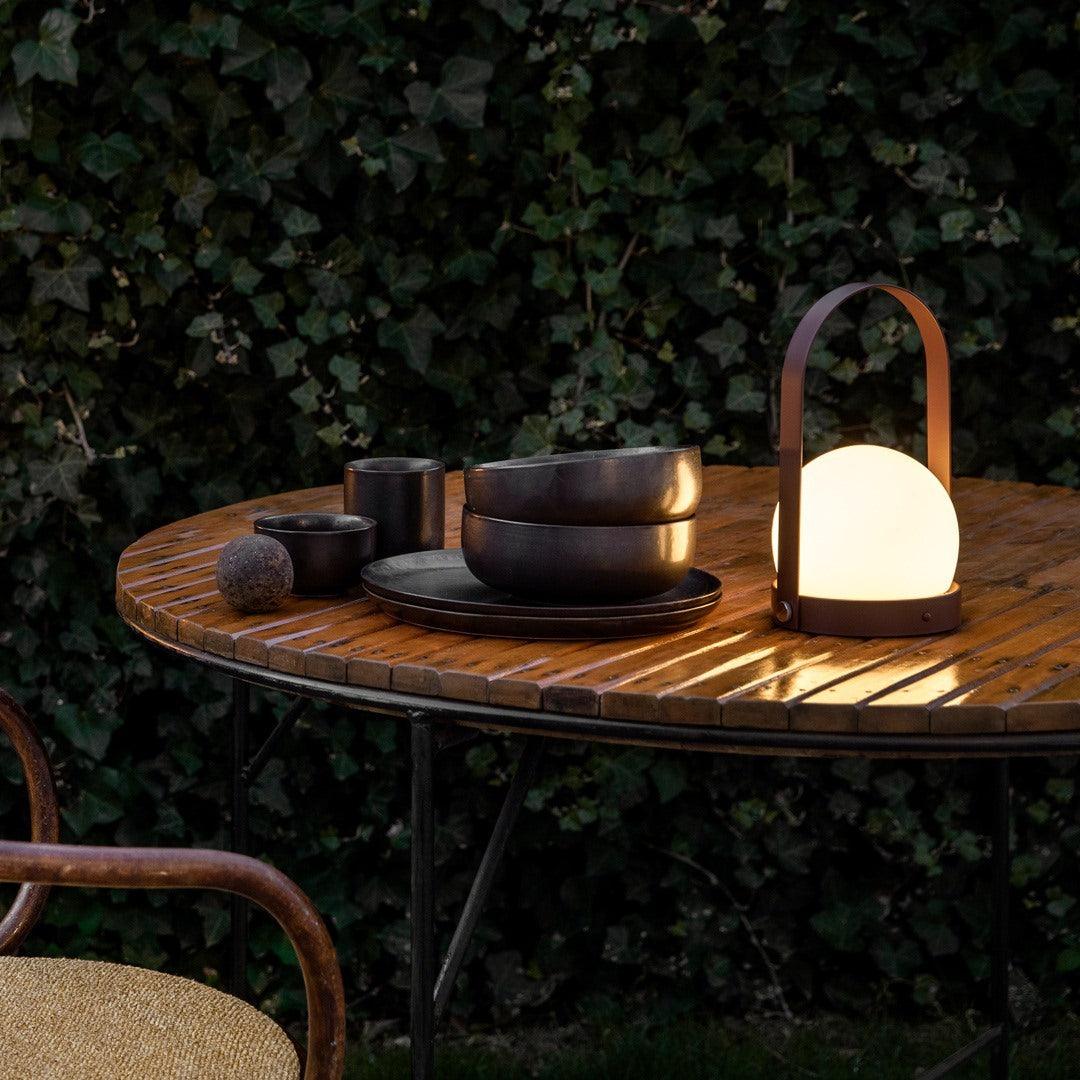 Zenon Glass Minimalist Table Lamp-Neutral Decor