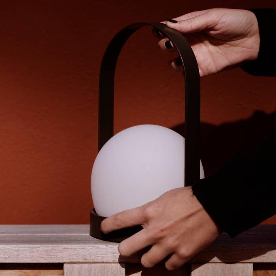 Zenon Glass Minimalist Table Lamp-Neutral Decor