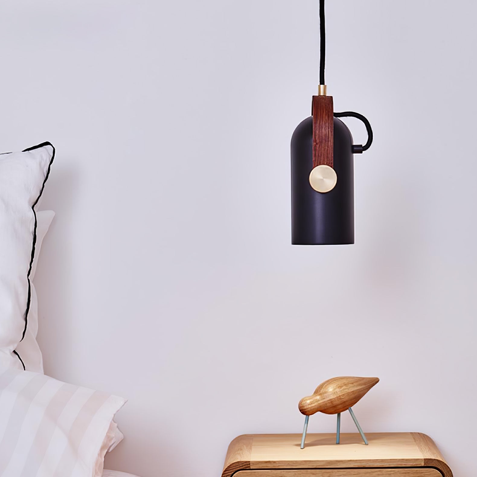 Cildes Modern Minimalist Swag Pendant Light-Neutral Decor
