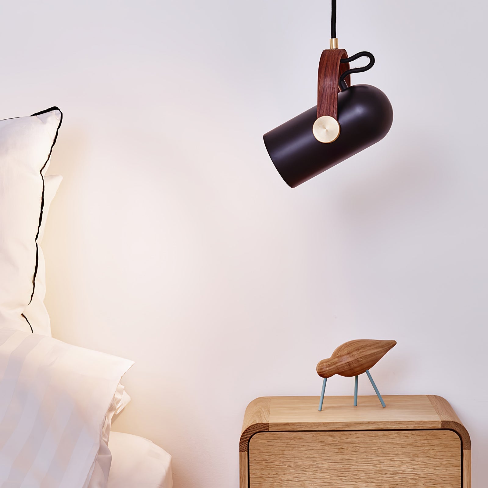 Cildes Modern Minimalist Swag Pendant Light-Neutral Decor