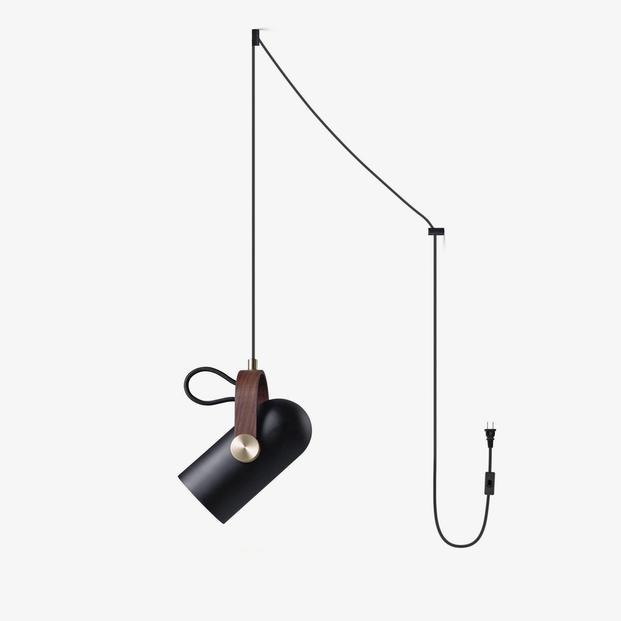 Cildes Modern Minimalist Swag Pendant Light-Neutral Decor