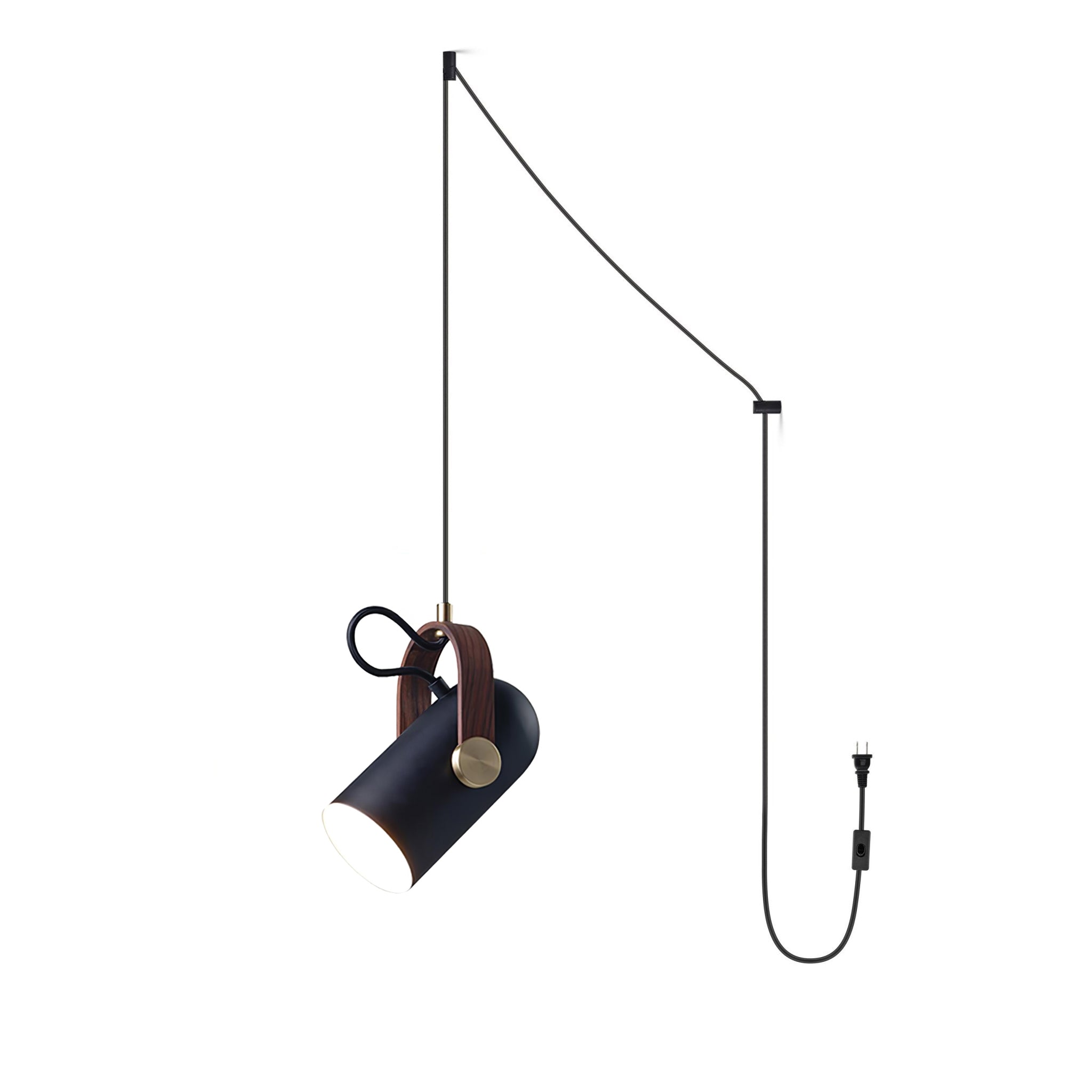 Cildes Modern Minimalist Swag Pendant Light-Neutral Decor