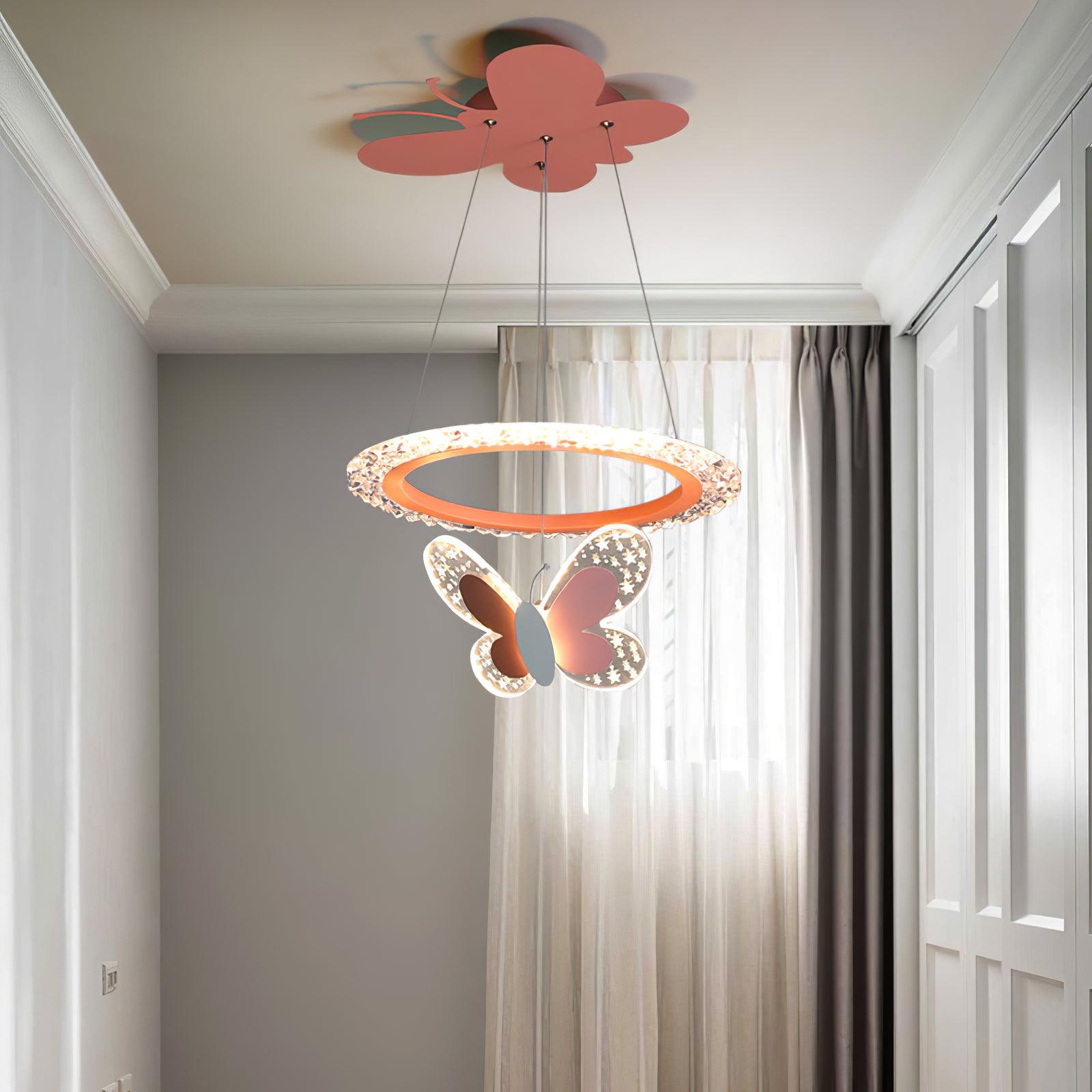 Orlina Acrylic Industrial Pendant Lamp-Neutral Decor