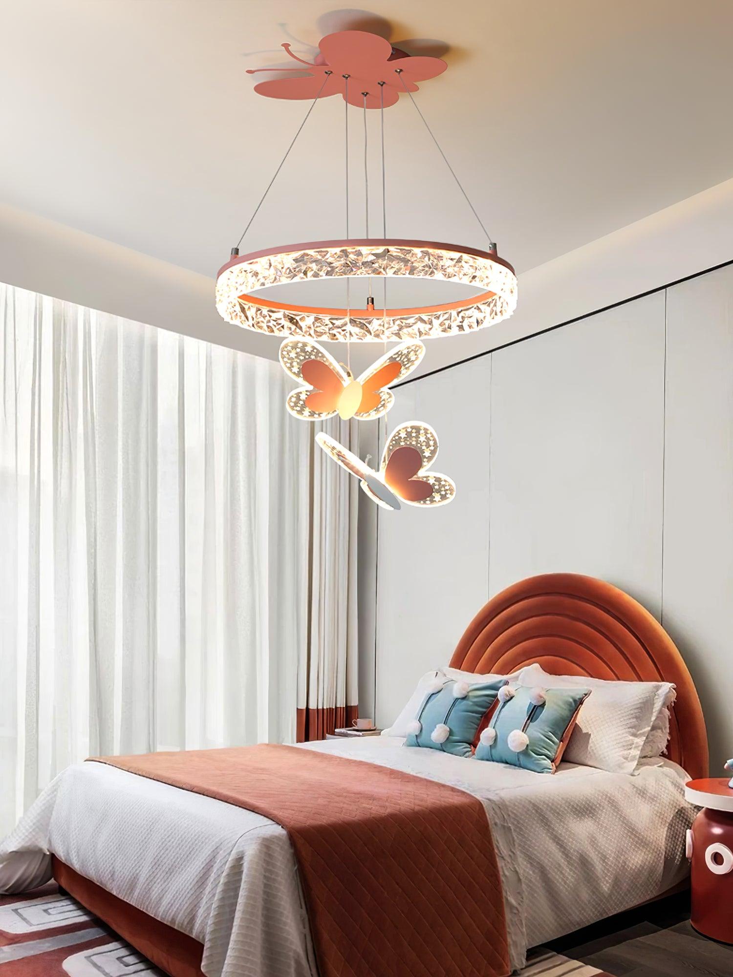 Orlina Acrylic Industrial Pendant Lamp-Neutral Decor