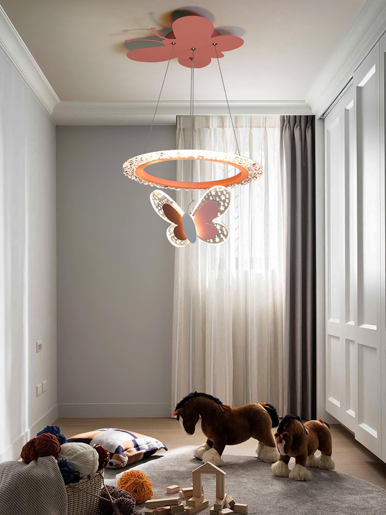 Orlina Acrylic Industrial Pendant Lamp-Neutral Decor