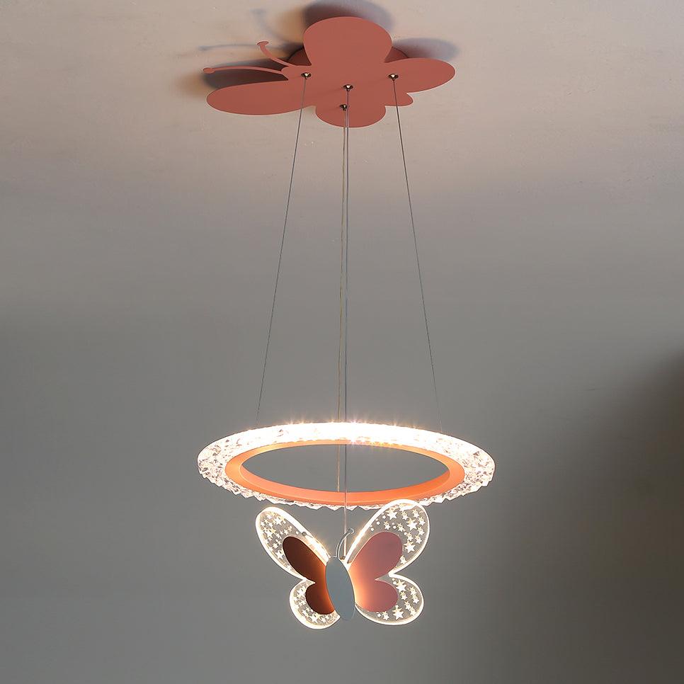 Orlina Acrylic Industrial Pendant Lamp-Neutral Decor