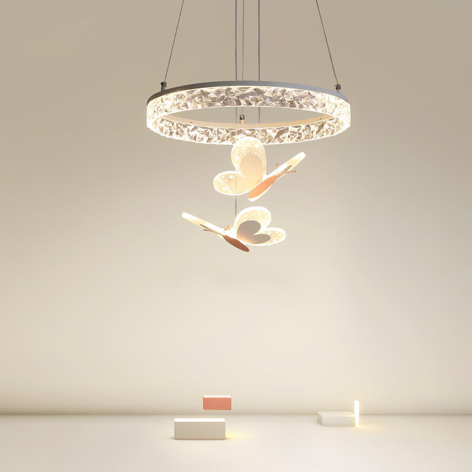 Orlina Acrylic Industrial Pendant Lamp-Neutral Decor