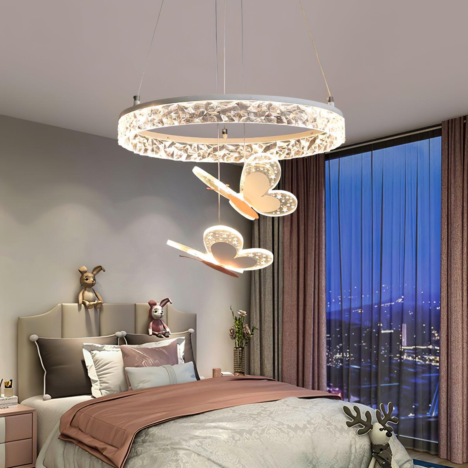 Orlina Acrylic Industrial Pendant Lamp-Neutral Decor