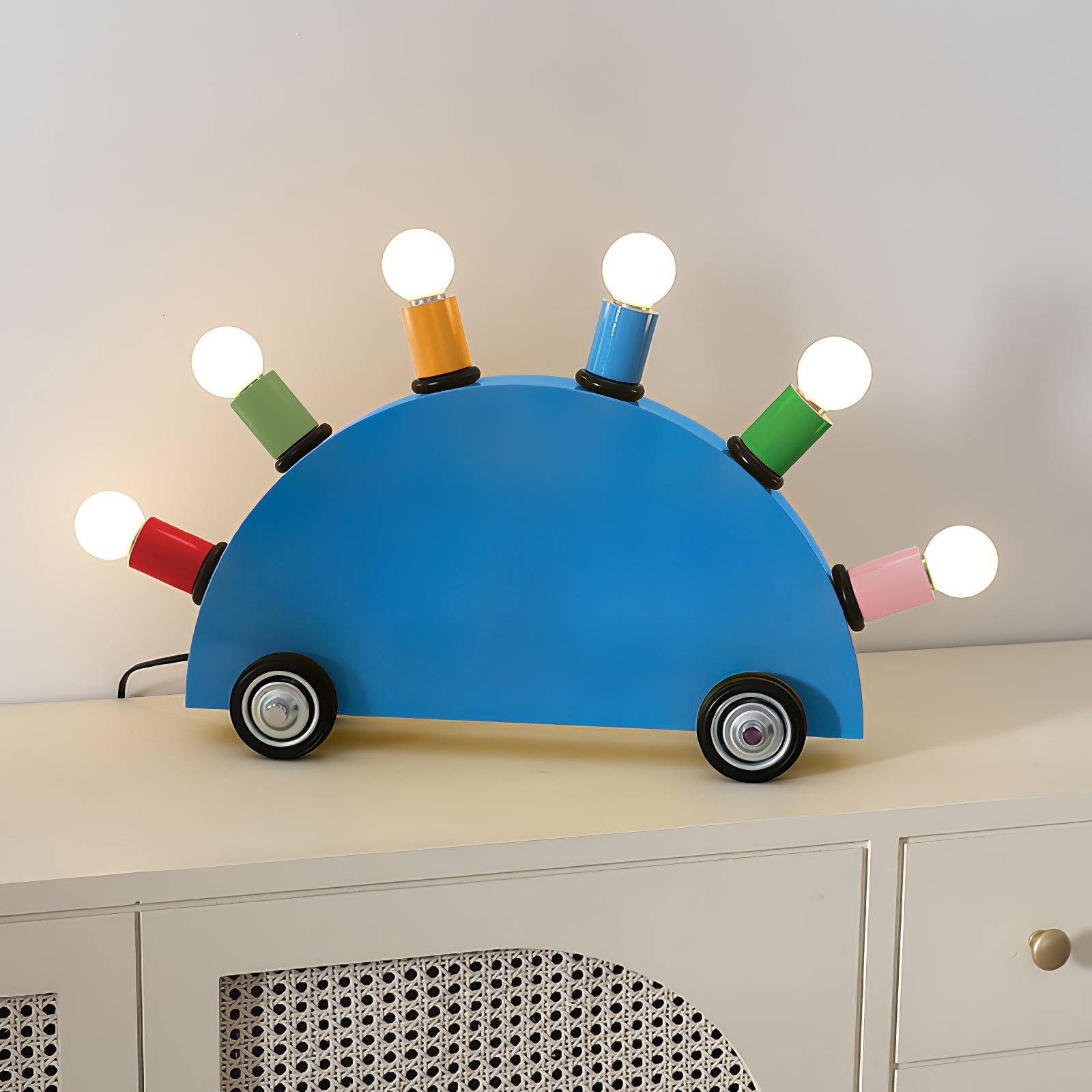 Nacor Table Lamp Car Colorful Children's Room-Neutral Decor