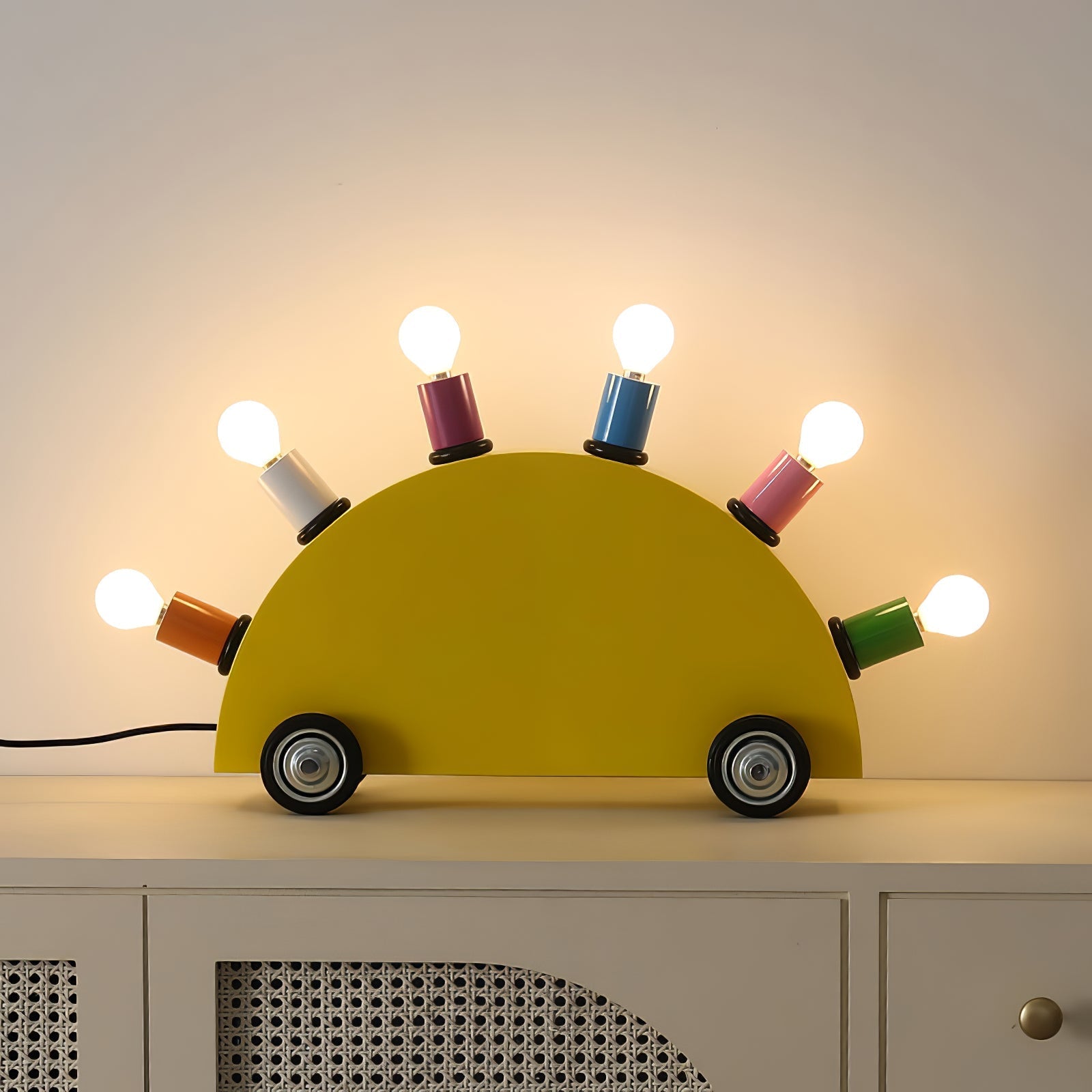 Nacor Table Lamp Car Colorful Children's Room-Neutral Decor