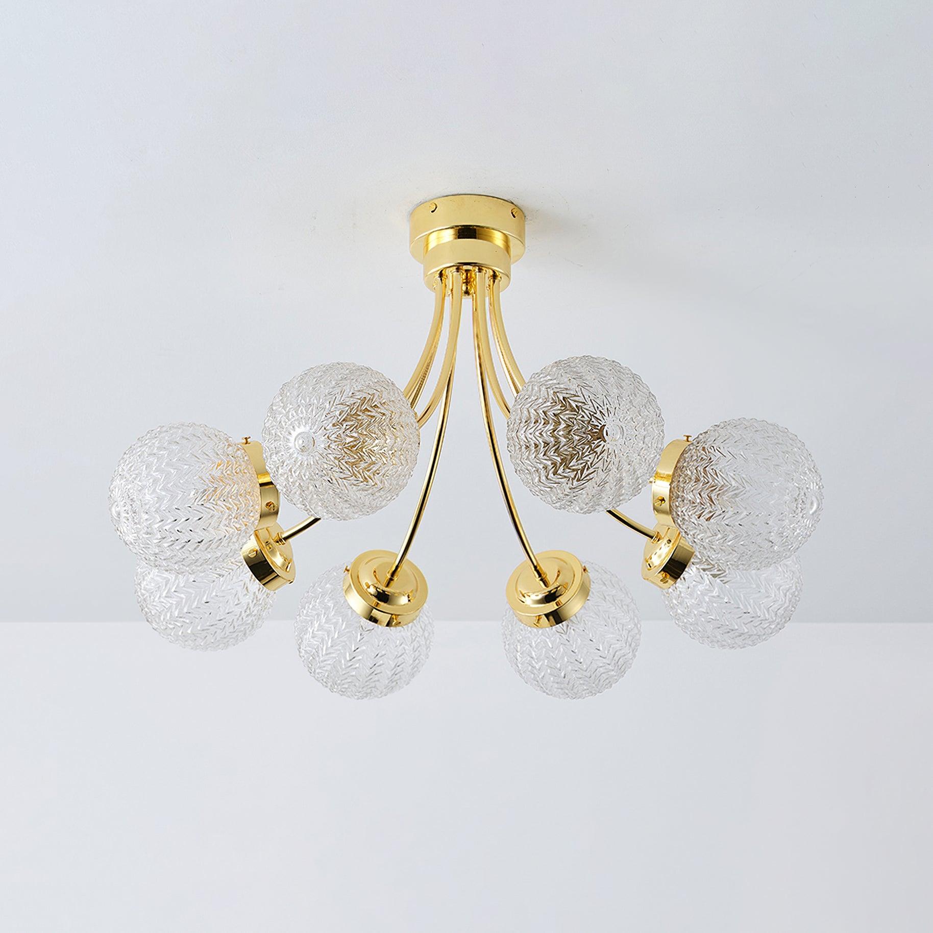 Quve Glass Ceiling Lamp-Neutral Decor
