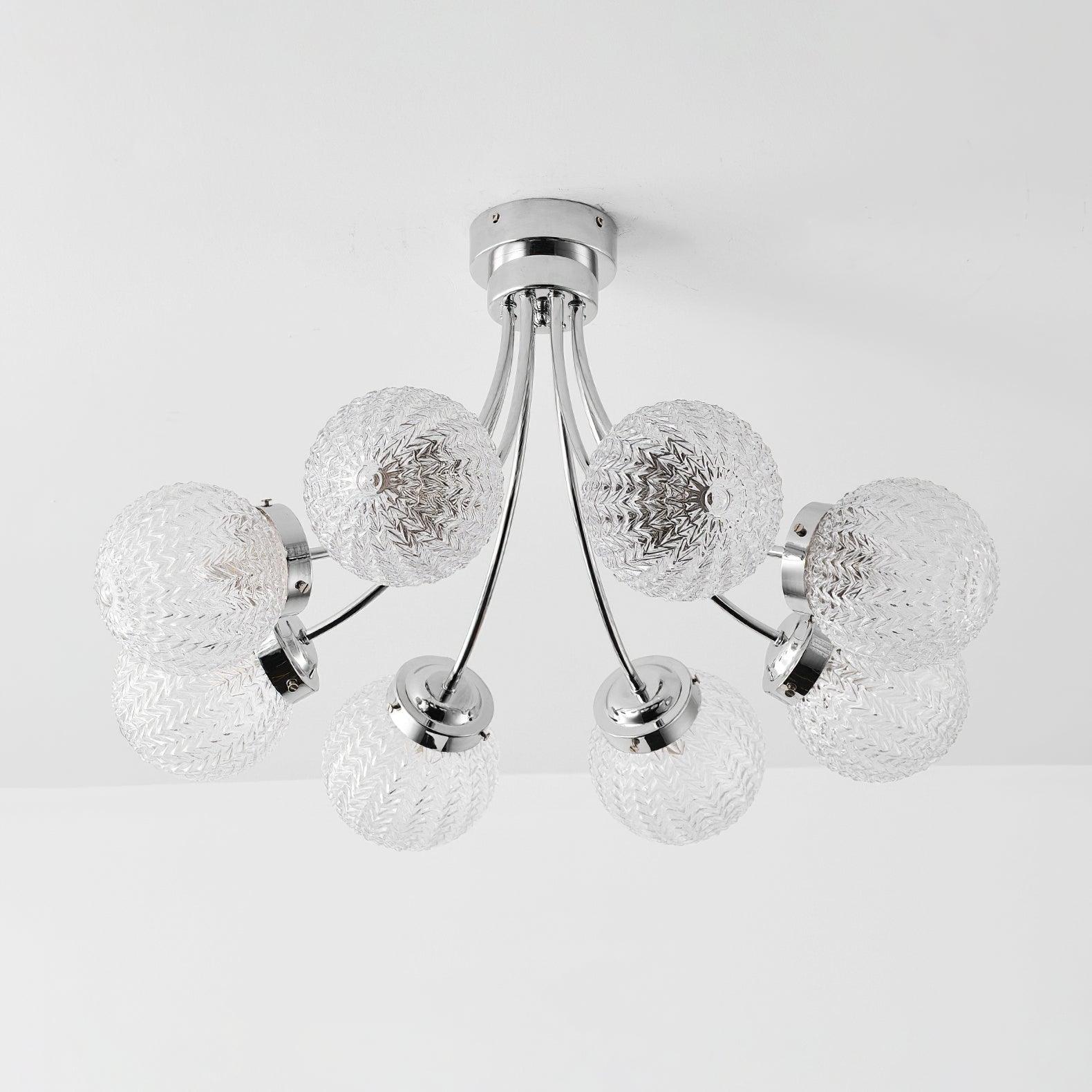 Quve Glass Ceiling Lamp-Neutral Decor