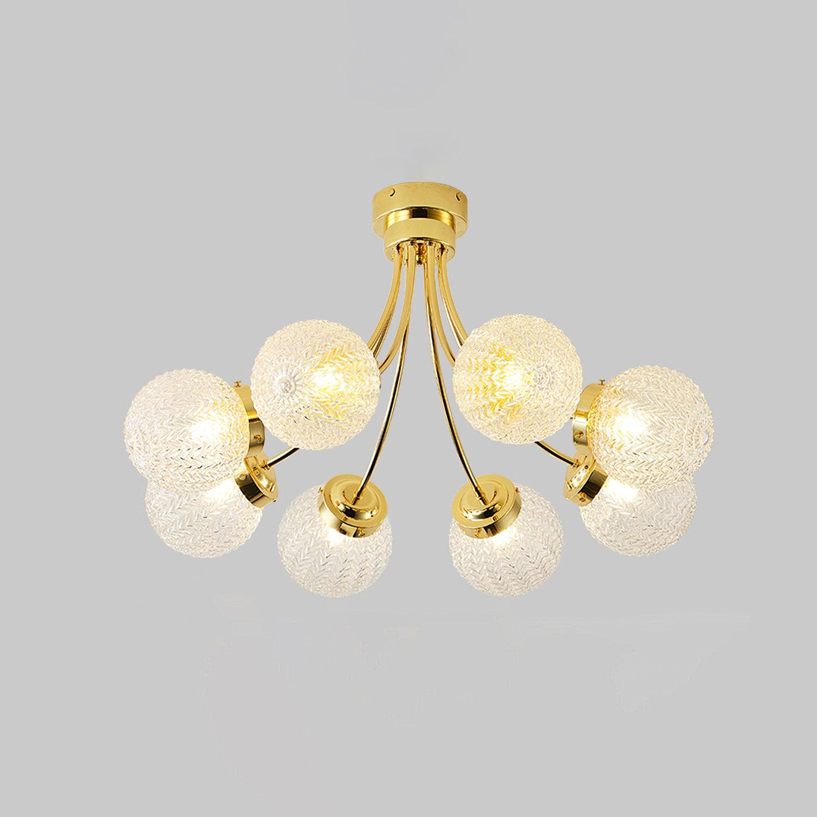 Quve Glass Ceiling Lamp-Neutral Decor