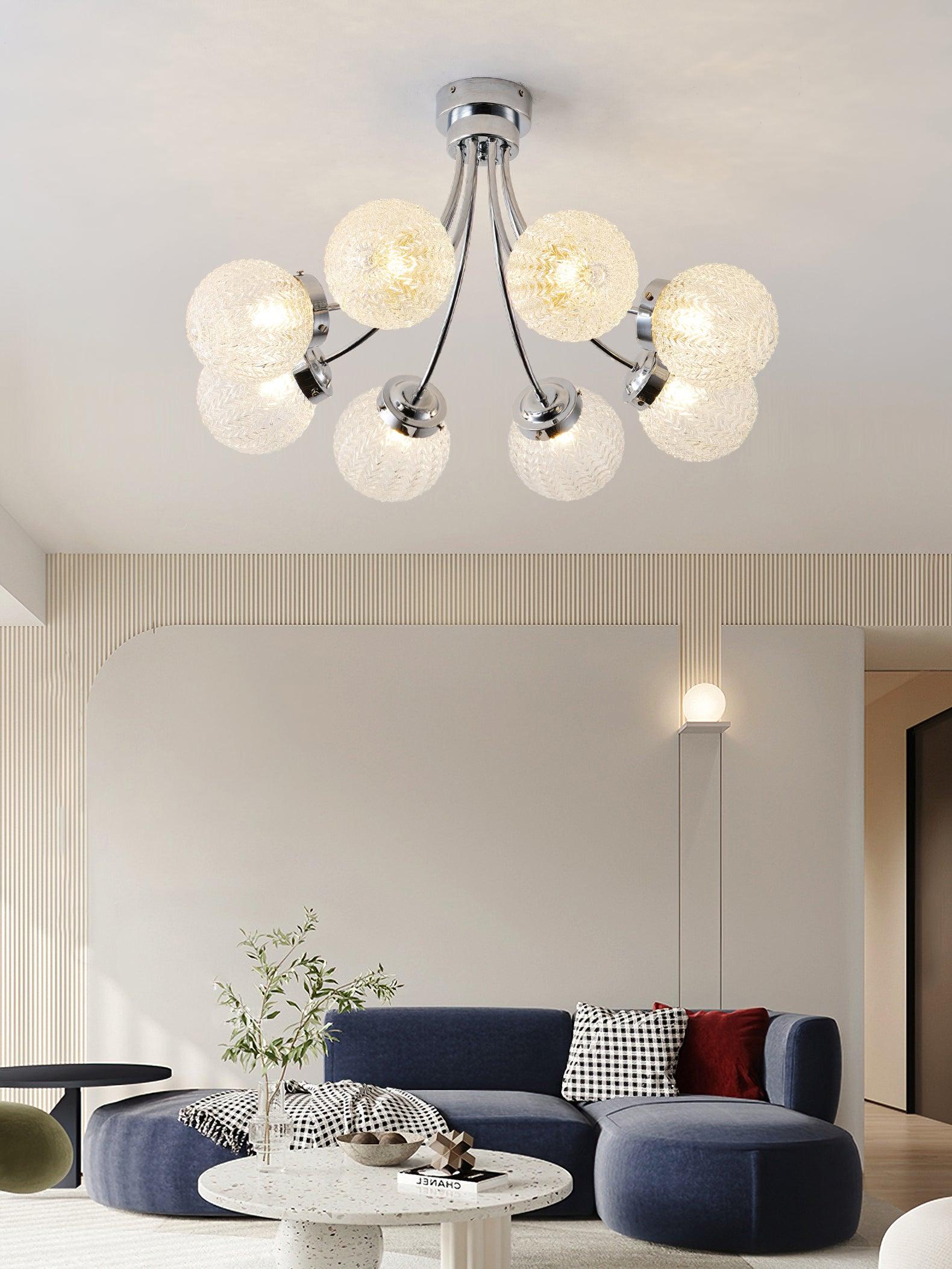 Quve Glass Ceiling Lamp-Neutral Decor