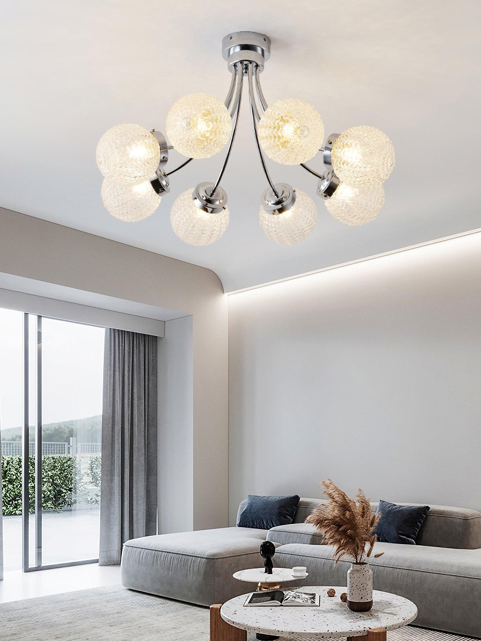 Quve Glass Ceiling Lamp-Neutral Decor