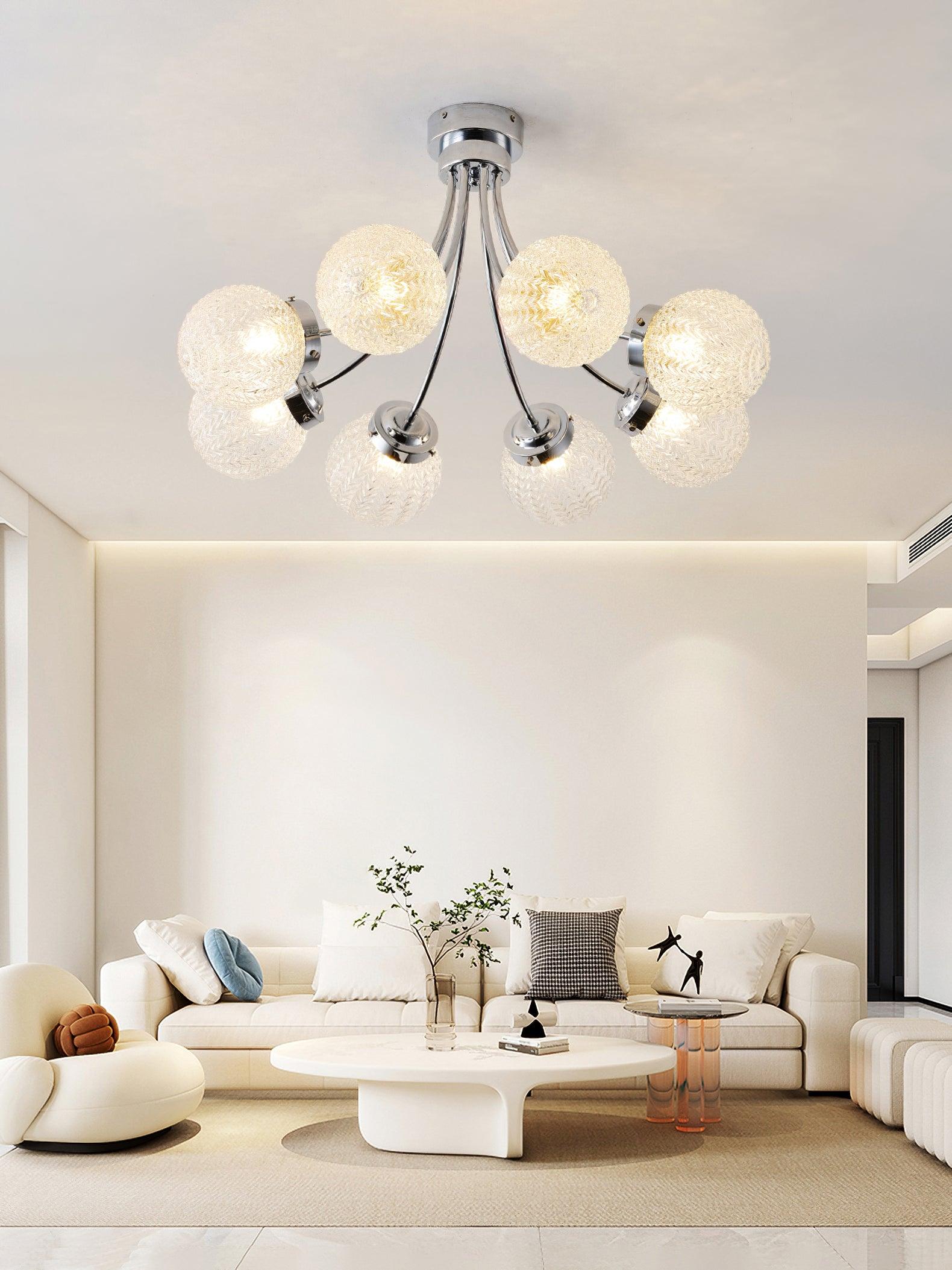 Quve Glass Ceiling Lamp-Neutral Decor