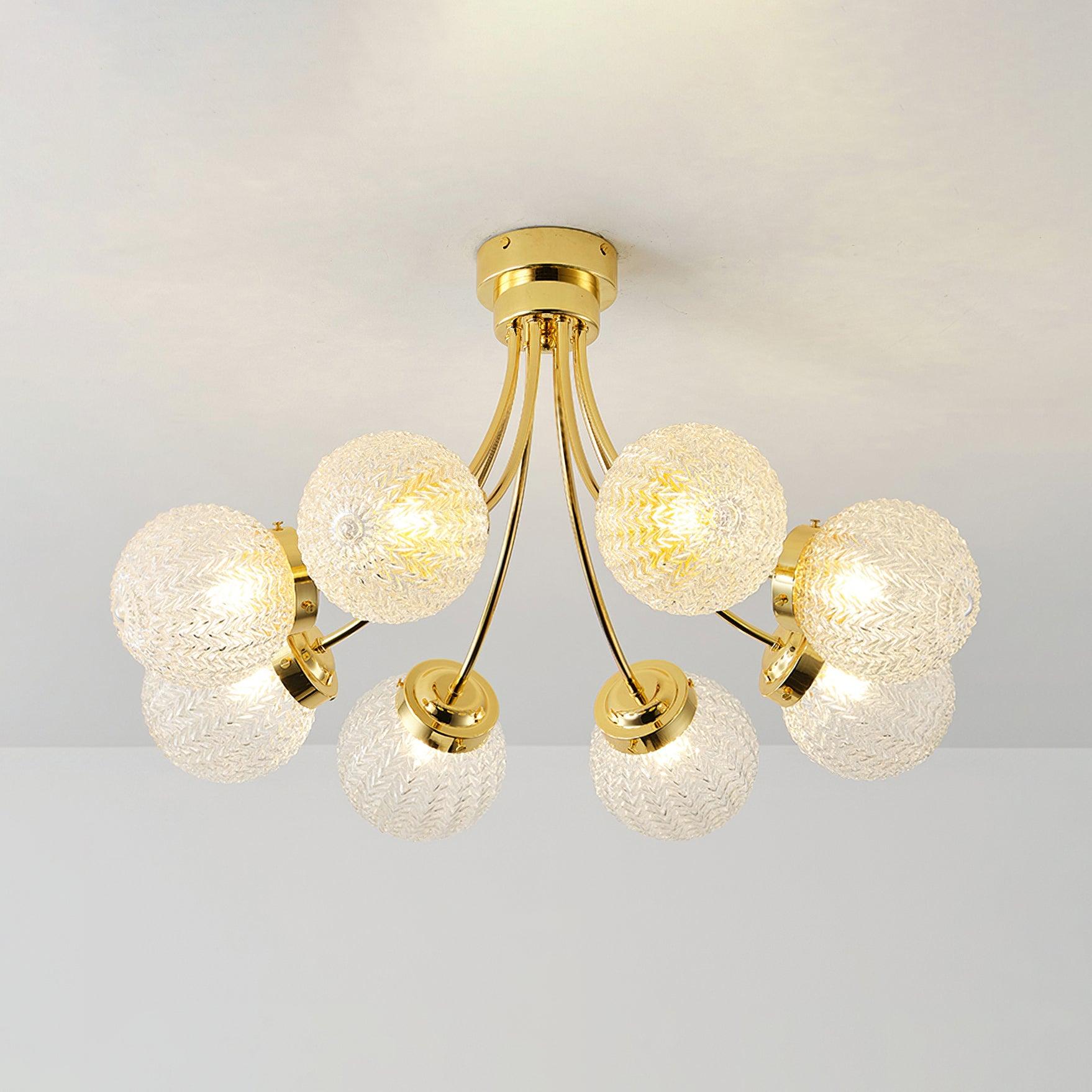 Quve Glass Ceiling Lamp-Neutral Decor