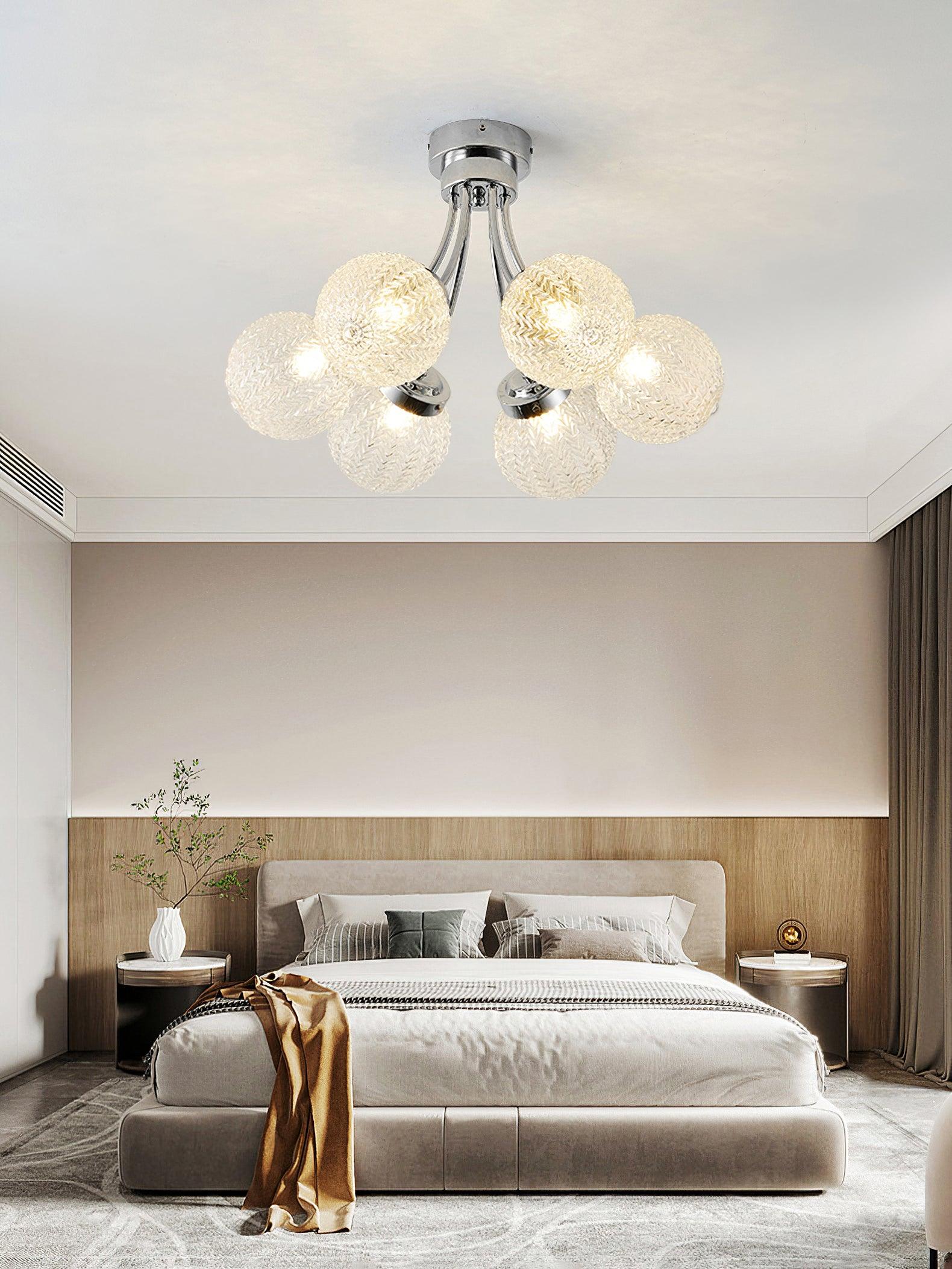 Quve Glass Ceiling Lamp-Neutral Decor