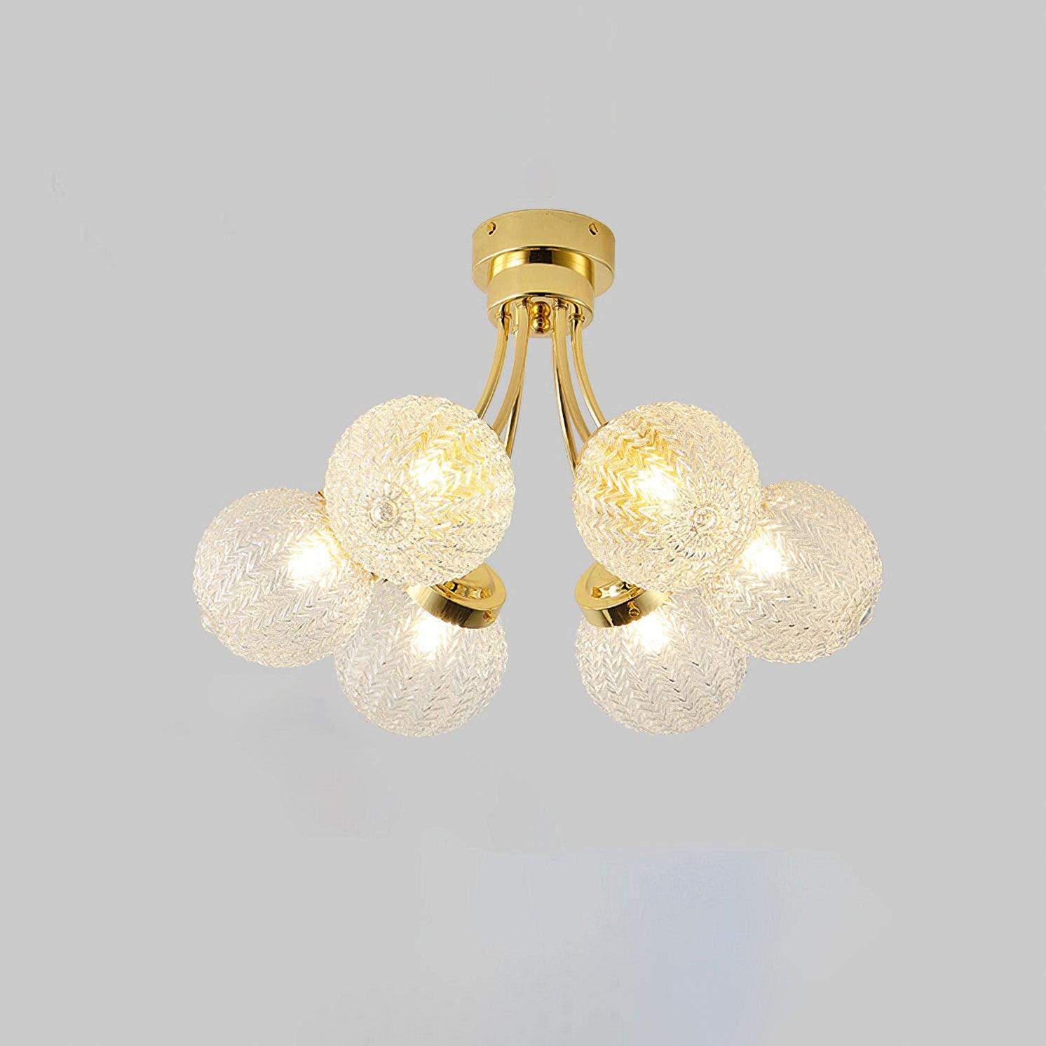 Quve Glass Ceiling Lamp-Neutral Decor