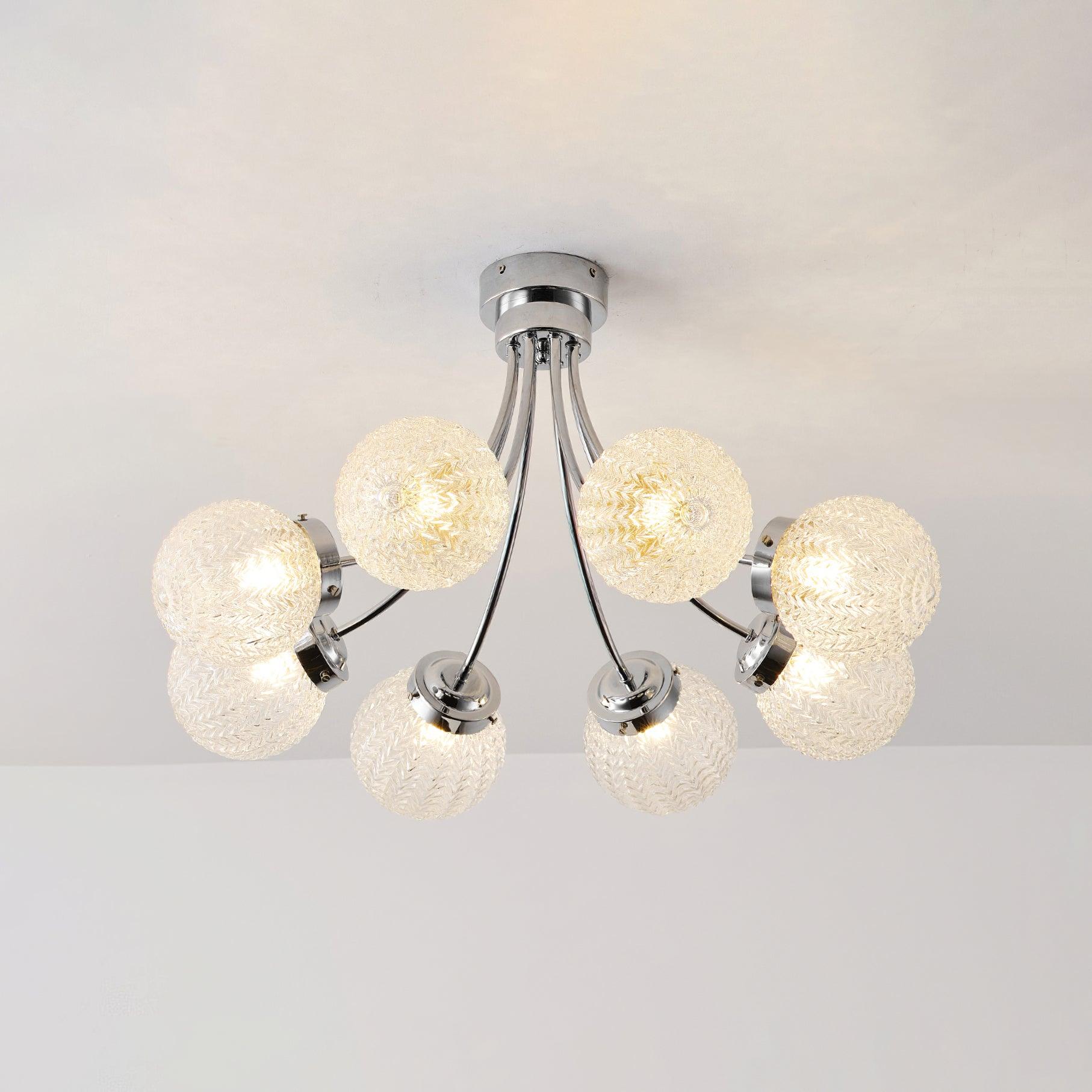 Quve Glass Ceiling Lamp-Neutral Decor