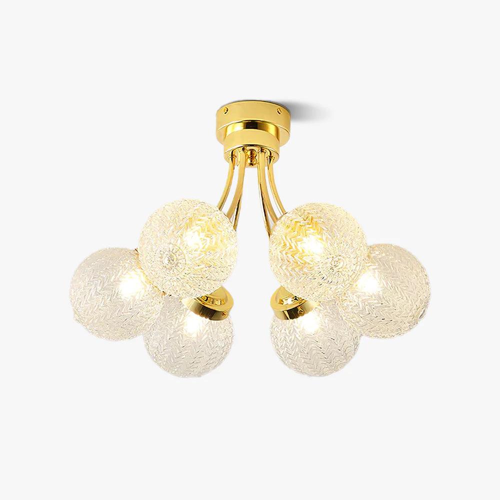 Quve Glass Ceiling Lamp-Neutral Decor