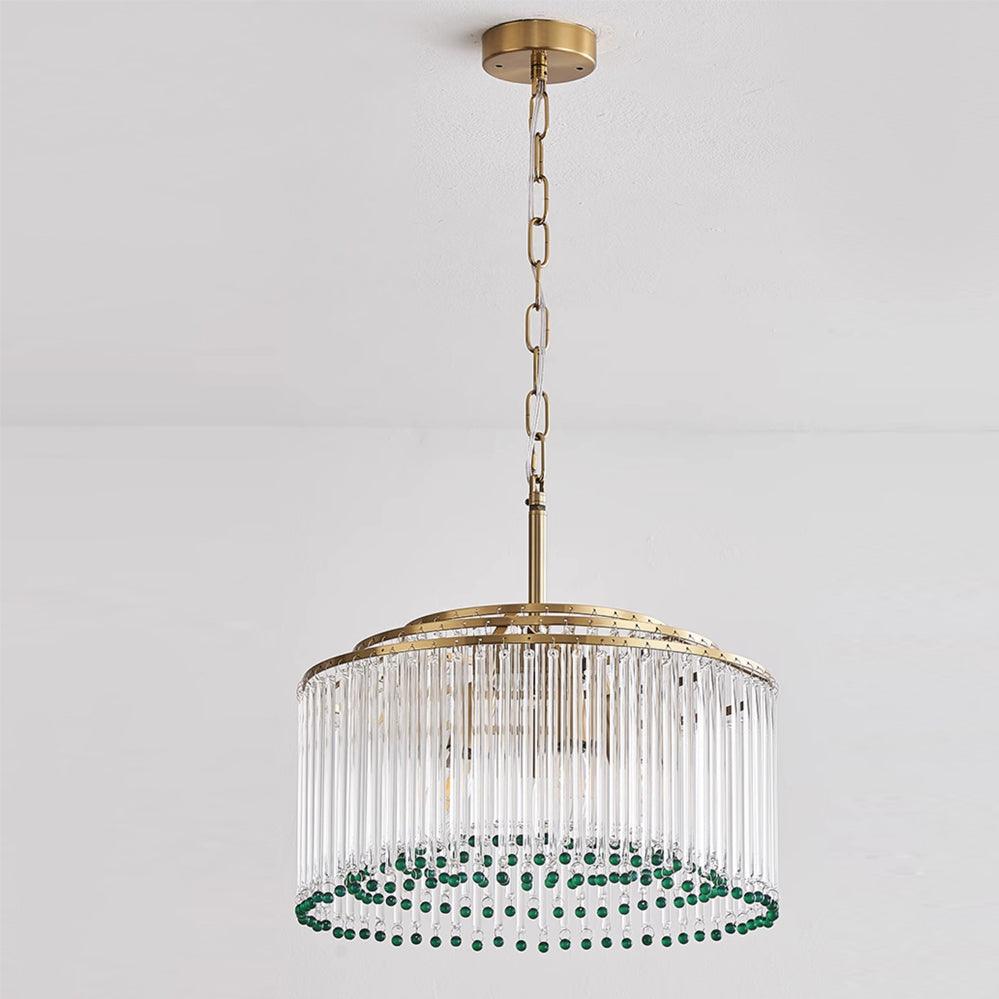 Nerys Postmodern Luxury Glass Chandelier-Neutral Decor