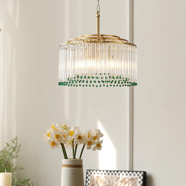 Nerys Postmodern Luxury Glass Chandelier-Neutral Decor