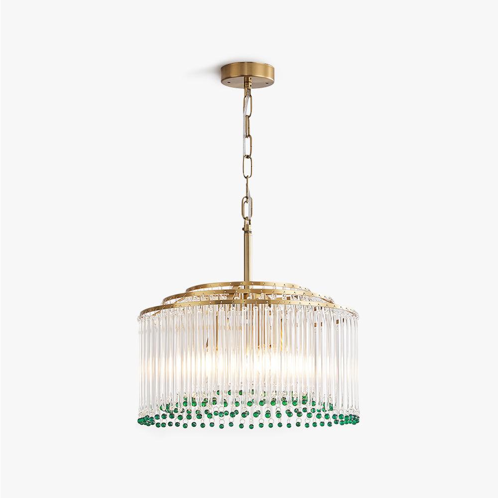 Nerys Postmodern Luxury Glass Chandelier-Neutral Decor