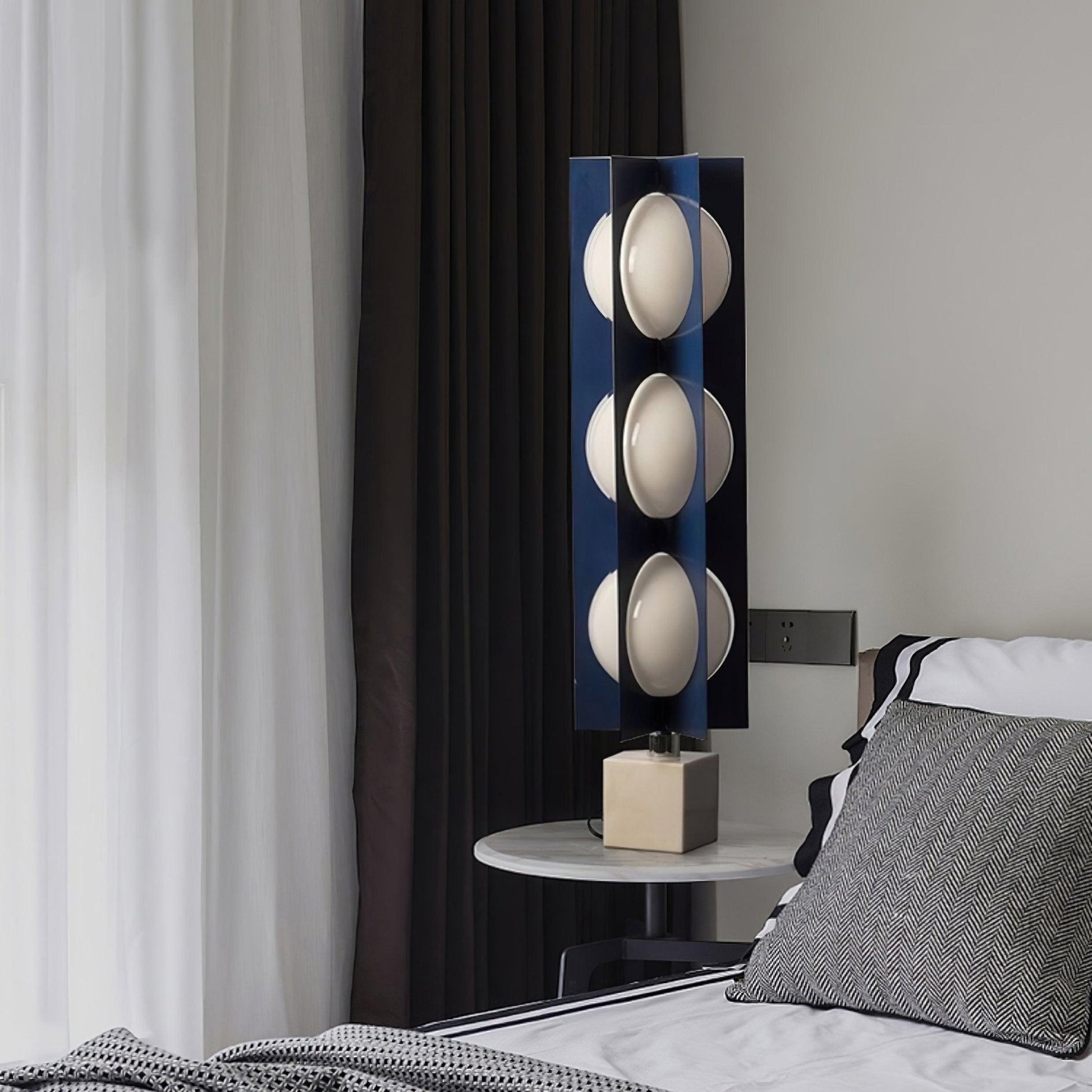 Vanell Marble Floor Lamp-Neutral Decor