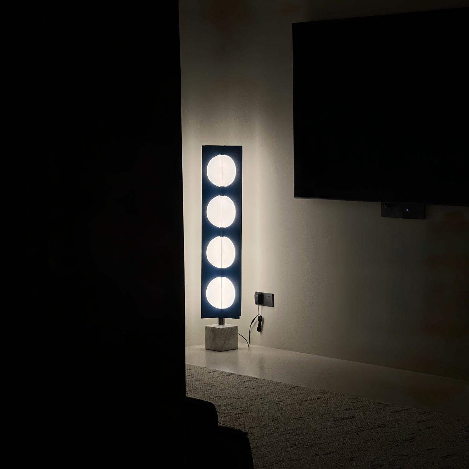 Vanell Marble Floor Lamp-Neutral Decor