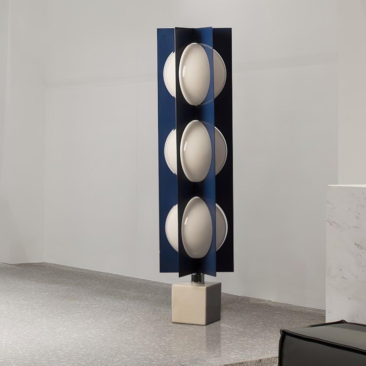 Vanell Marble Floor Lamp-Neutral Decor