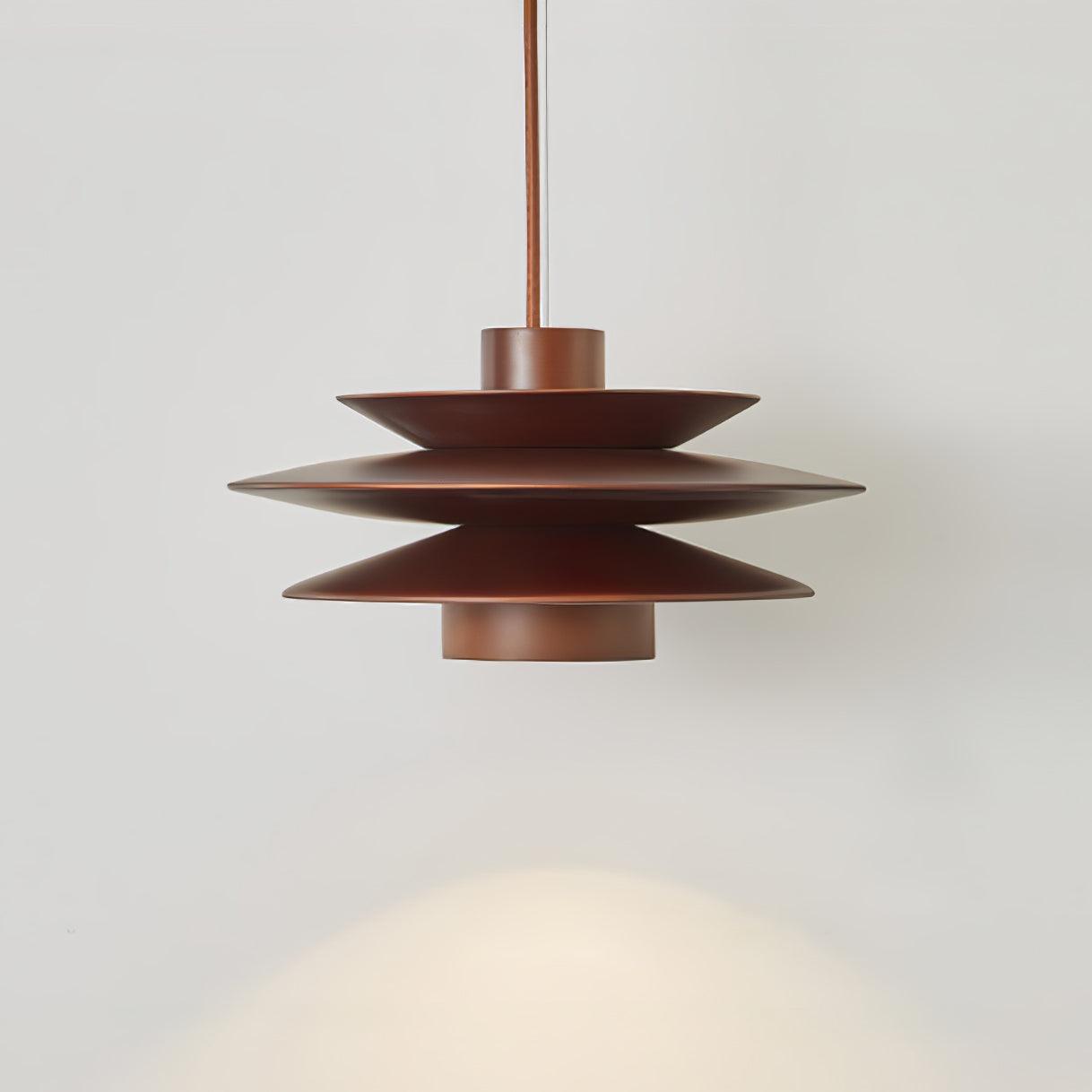 Elorda Wooden Retro Pendant Light-Neutral Decor