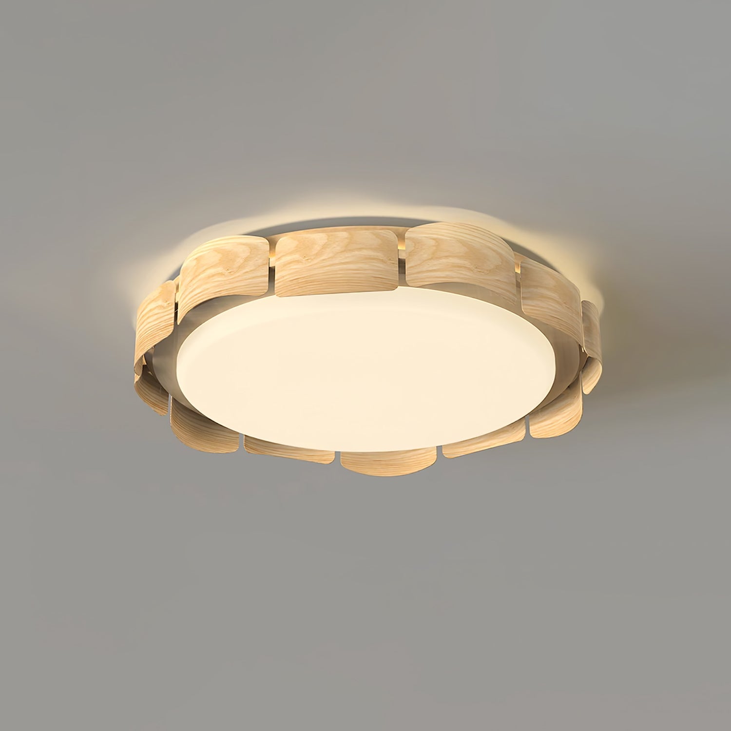 Syrinora Premium Nordic Art Flare Ceiling Light-Neutral Decor