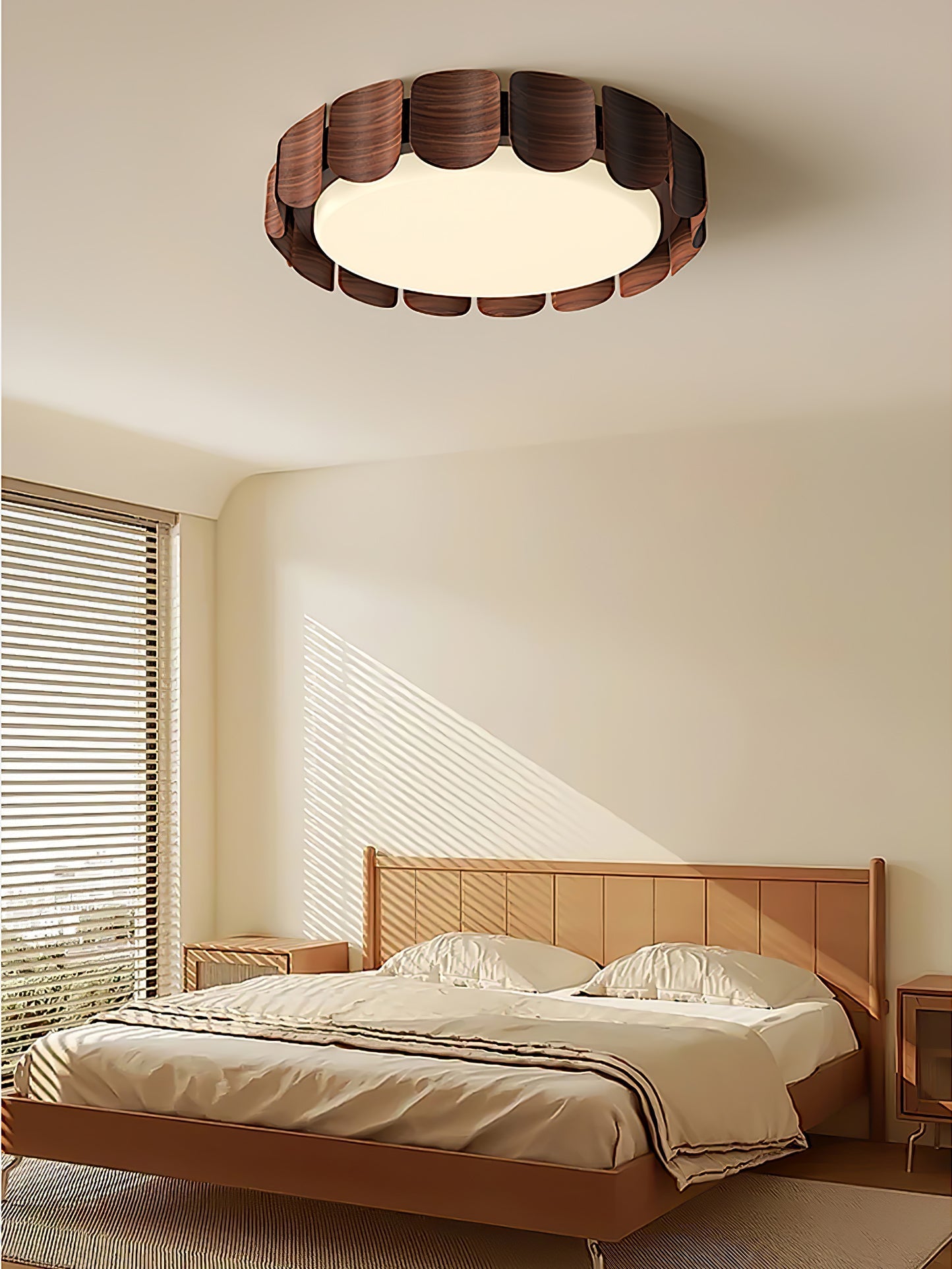 Syrinora Premium Nordic Art Flare Ceiling Light-Neutral Decor