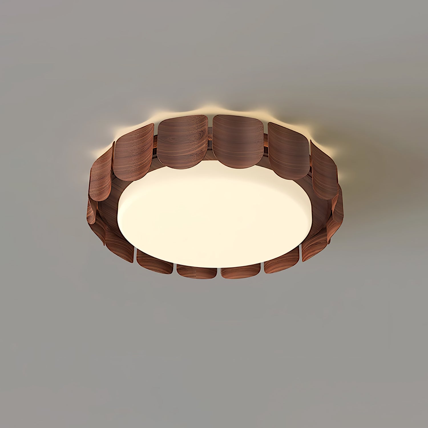 Syrinora Premium Nordic Art Flare Ceiling Light-Neutral Decor