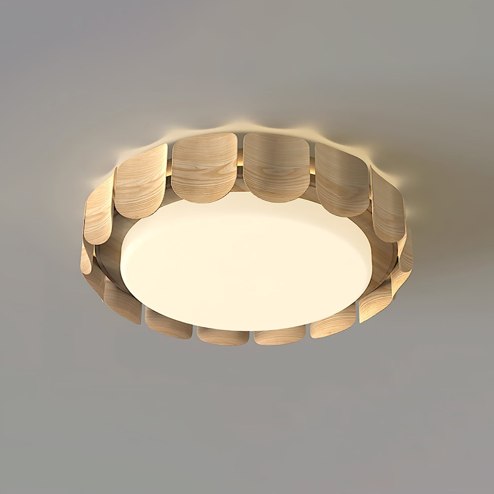 Syrinora Premium Nordic Art Flare Ceiling Light-Neutral Decor
