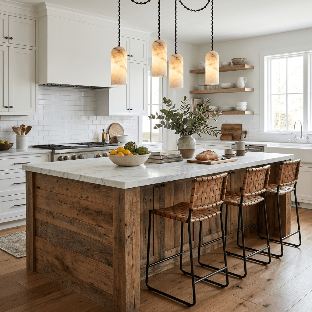 Cascading Chain Capsule Chandelier-Neutral Decor