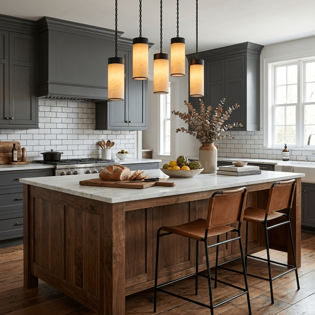 Cascading Chain Cylinder Chandelier-Neutral Decor
