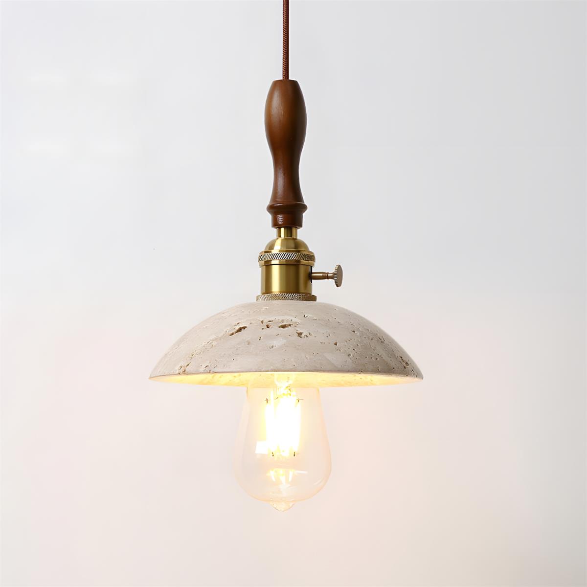 Elowen Travertine Pendant Lamp