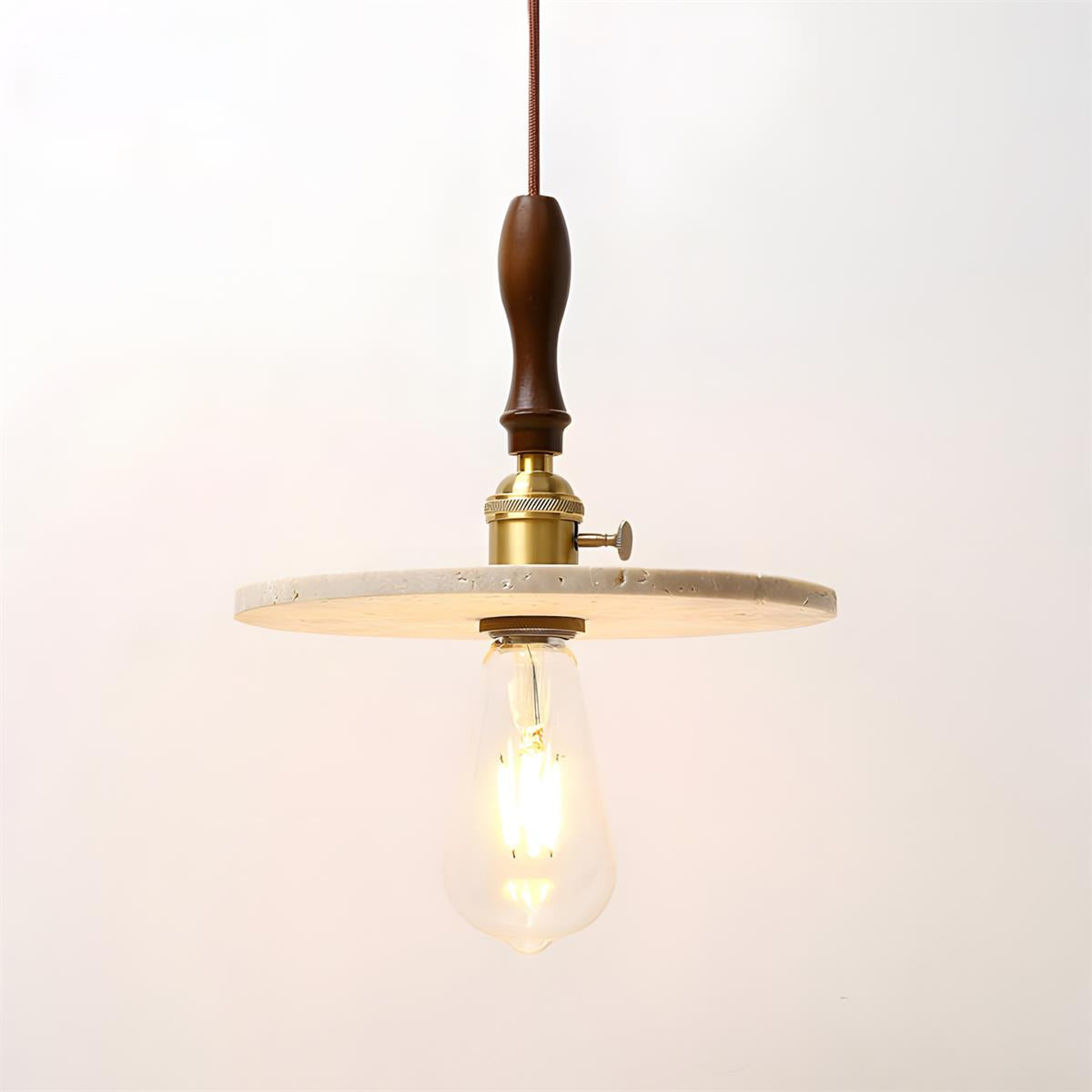 Elowen Travertine Pendant Lamp