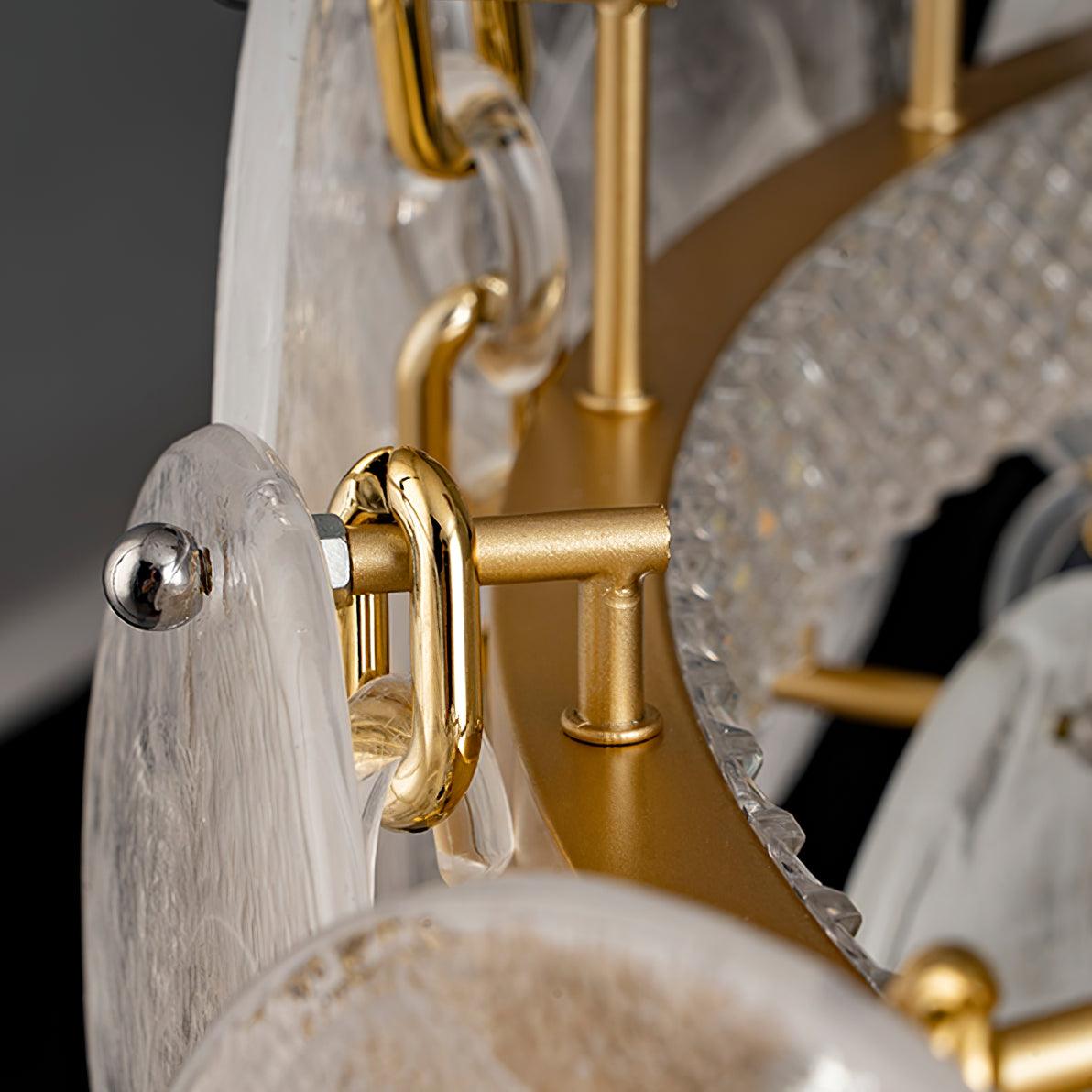 Ruby Luxury Glass Chandelier-Neutral Decor