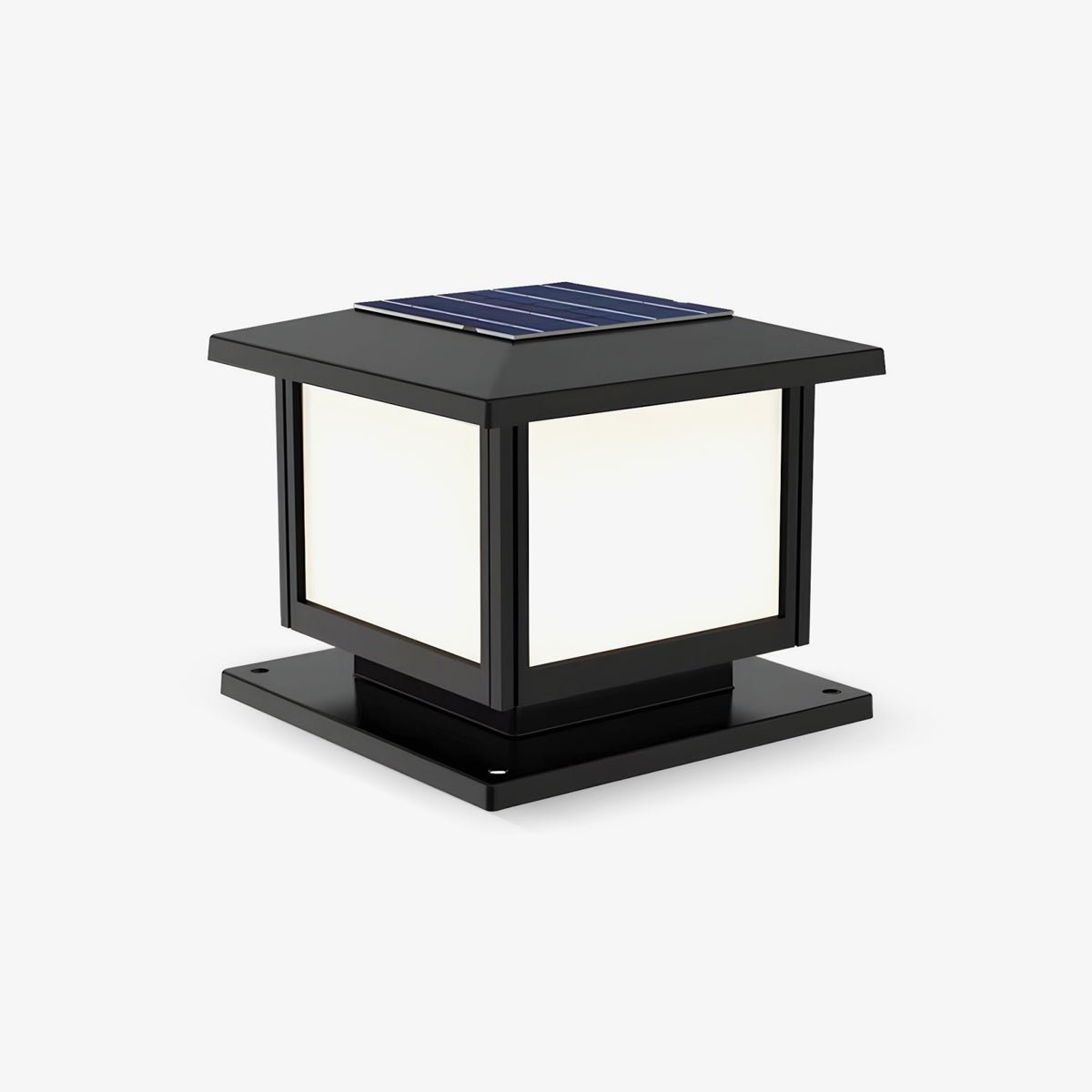 Ray Pavilion-style Square Solar Outdoor Light-Neutral Decor