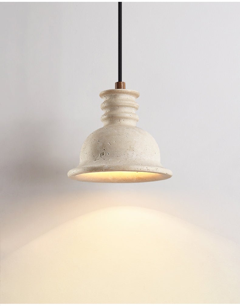 Cassian Stone Pendant Light-Neutral Decor