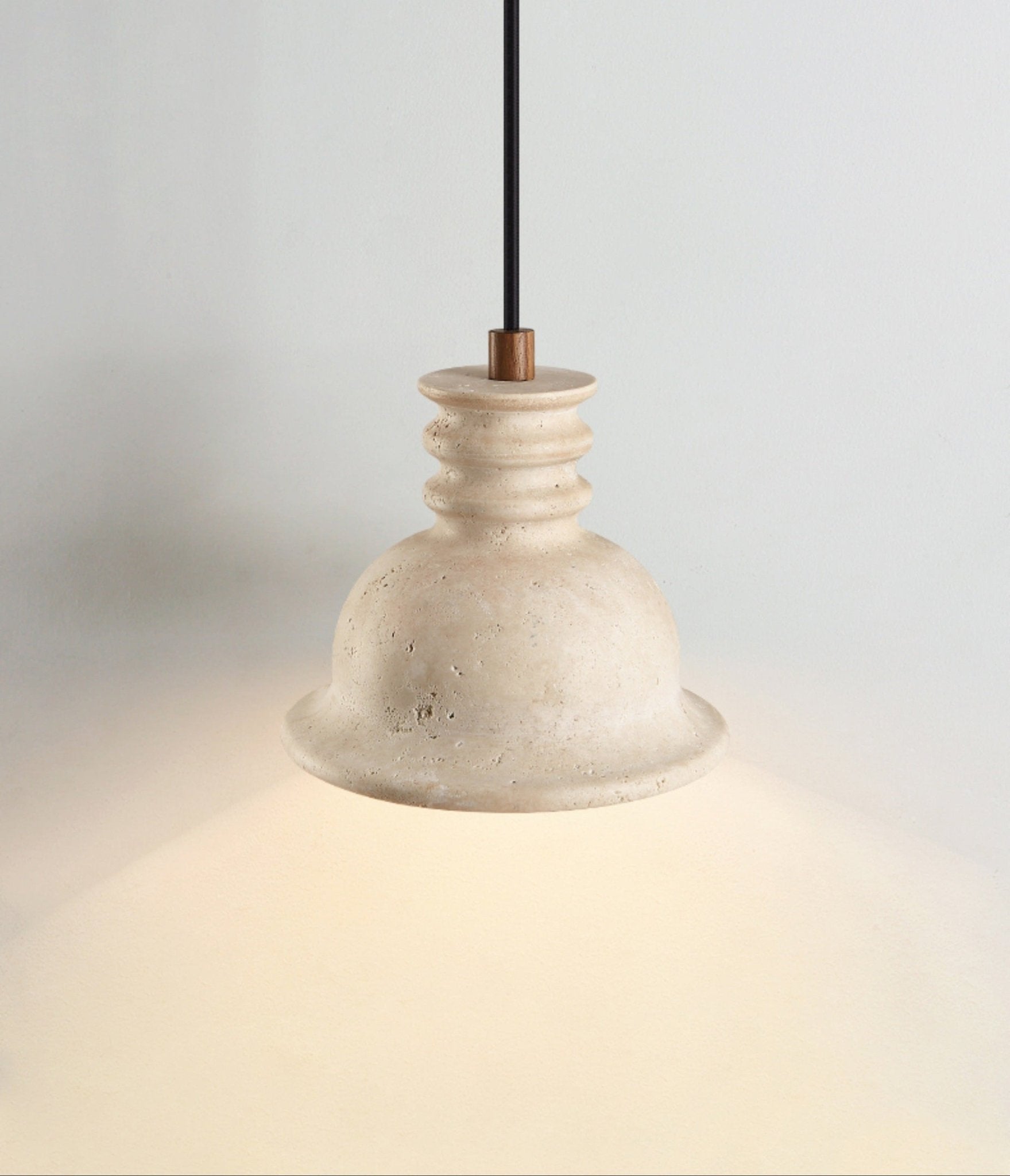 Cassian Stone Pendant Light-Neutral Decor