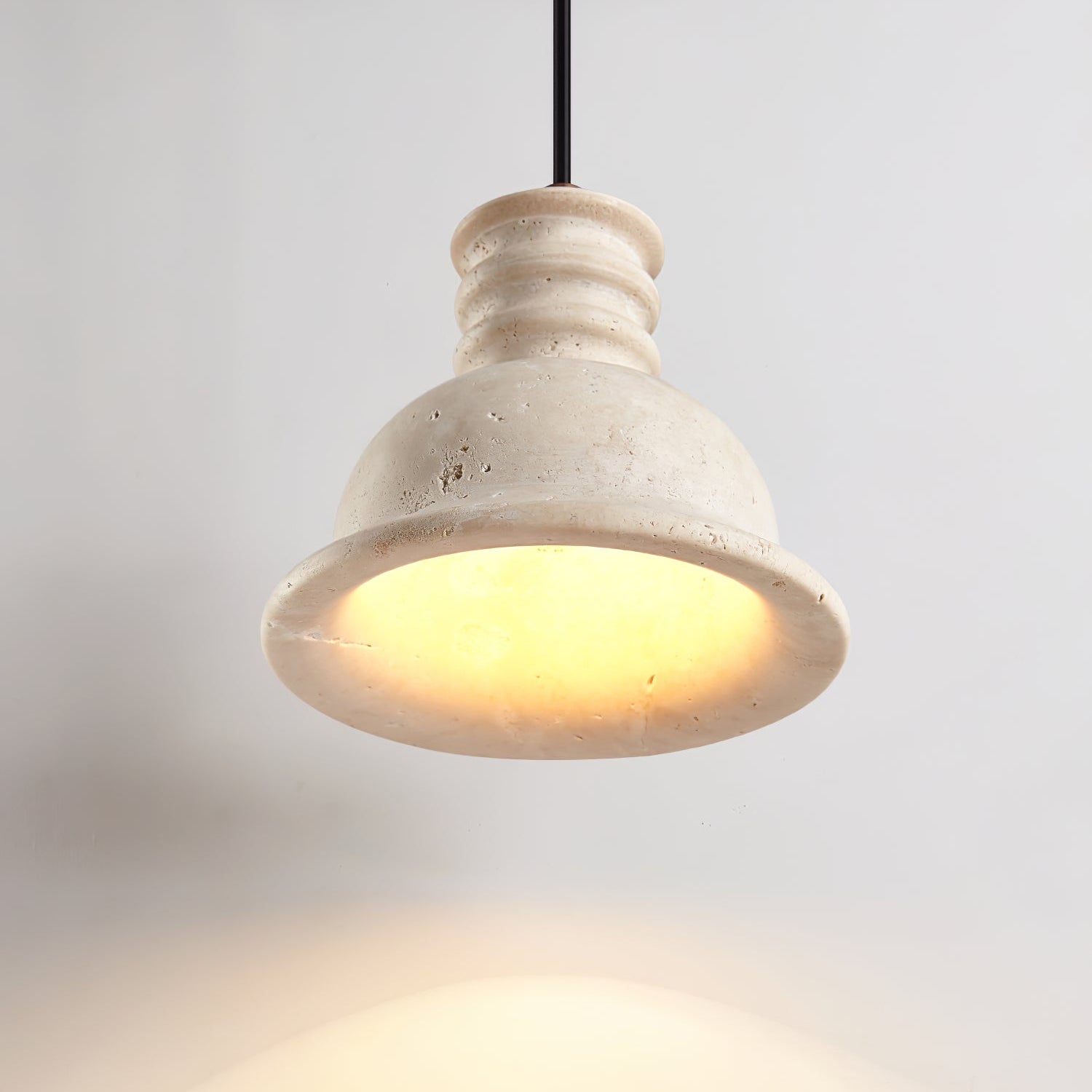 Cassian Stone Pendant Light-Neutral Decor