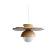 Ritta Travertine Layered Pendant Lamp - Neutralighting