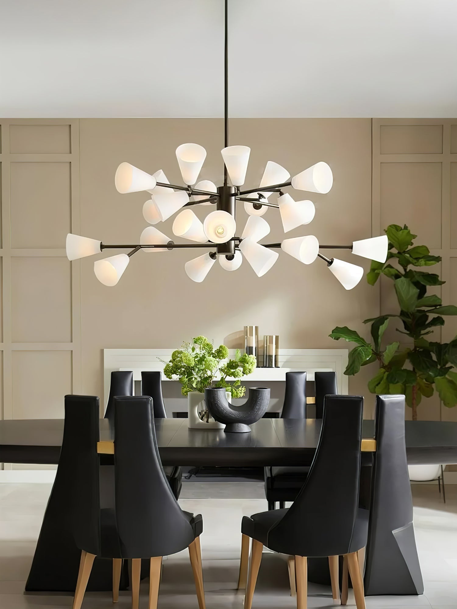 Lily Luxury Chandelier-Neutral Decor